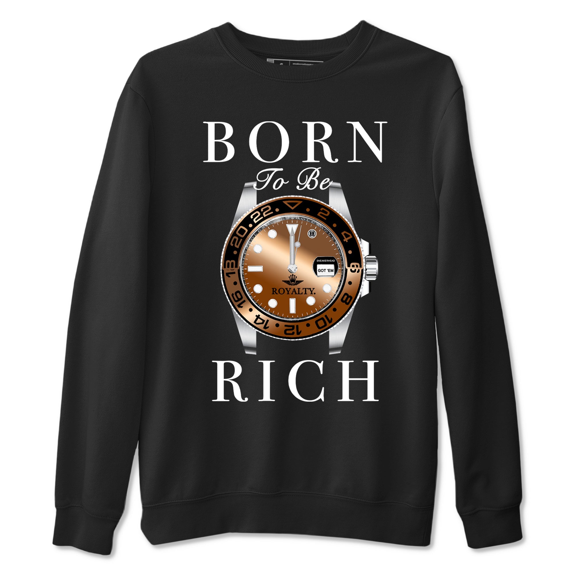 Born To Be Rich snkmatch Tees - Air Foamposite One Metallic Copper
