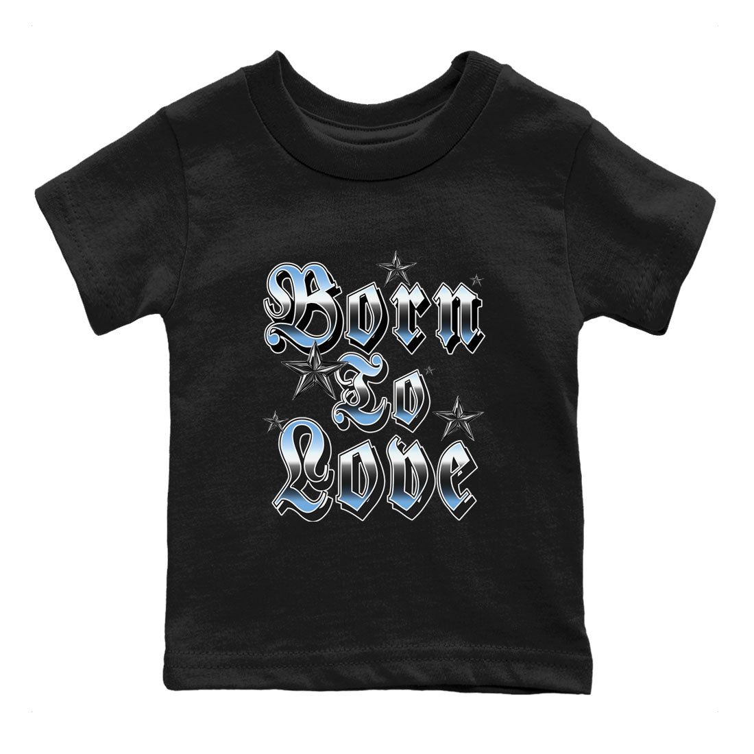 Born To Love snkmatch Tees Kids - Air Jordan 11 Legend Blue