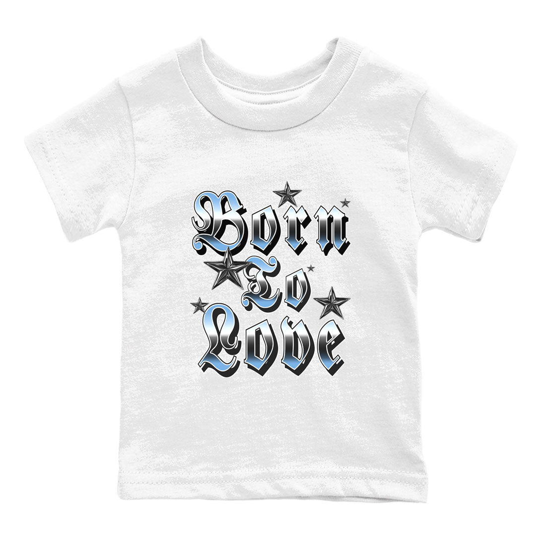 Born To Love snkmatch Tees Kids - Air Jordan 11 Legend Blue