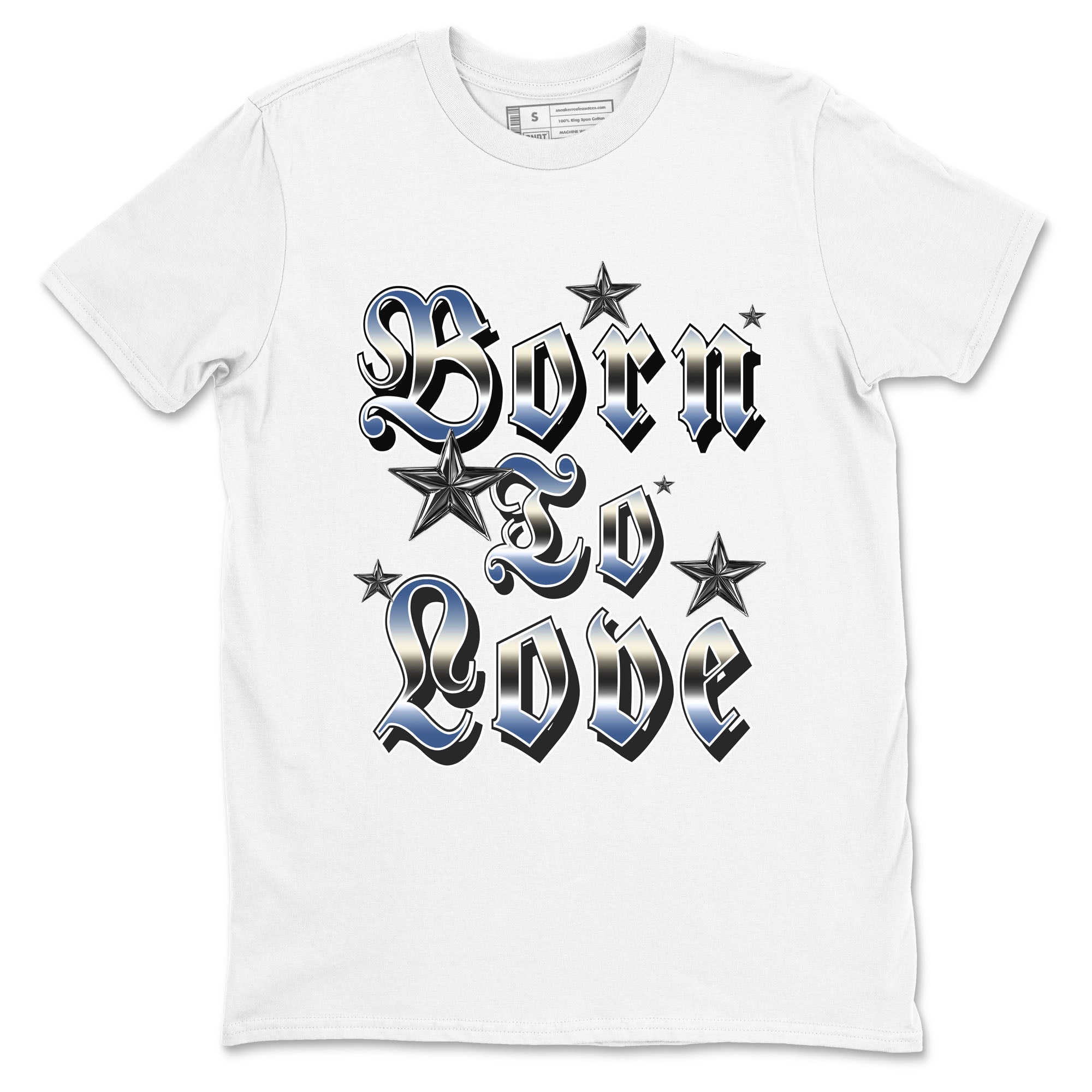 Born To Love snkmatch Tees - Air Jordan 3 A Ma Maniere x Diffused Blue