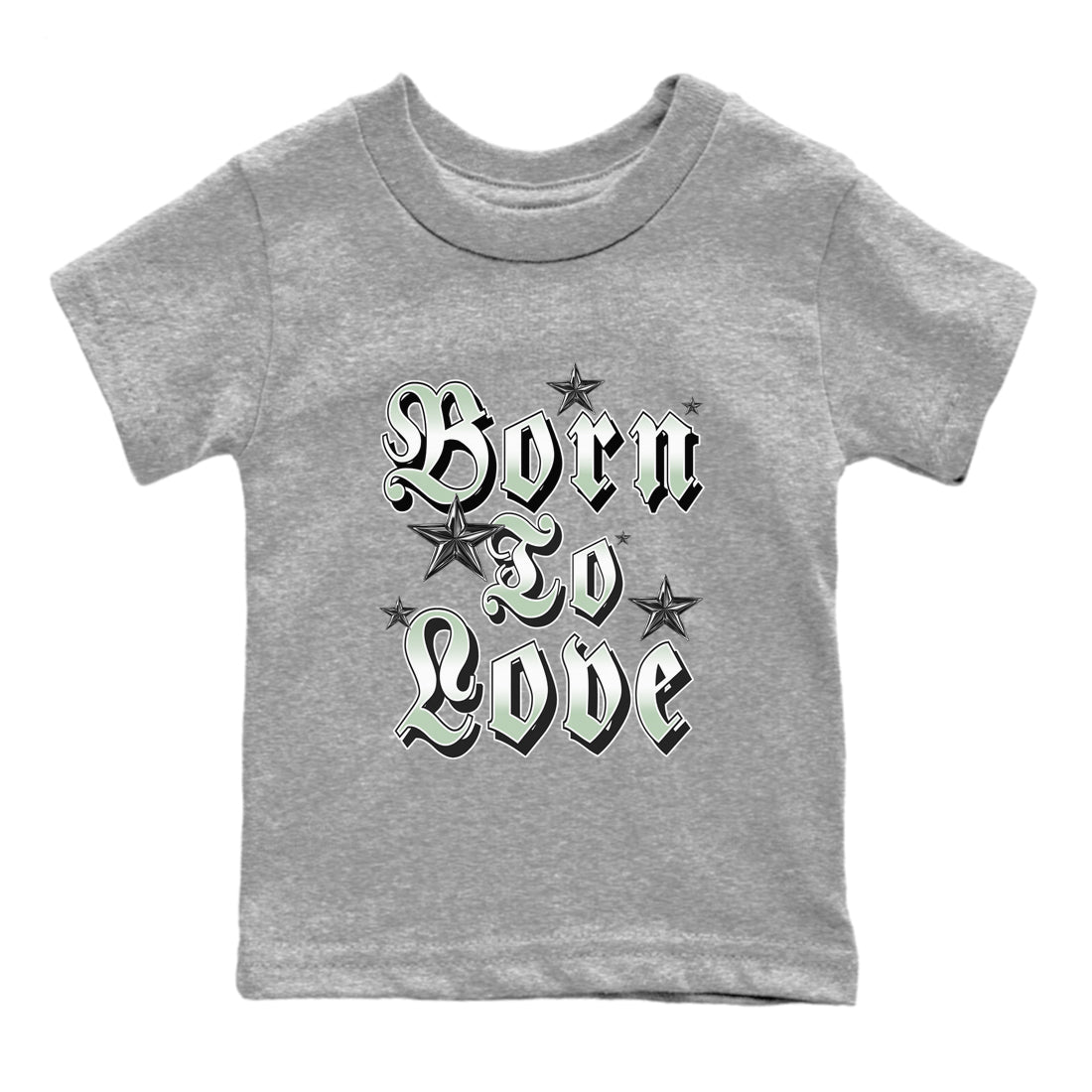 Born To Love snkmatch Tees Kids - Air Jordan 4 Abundance