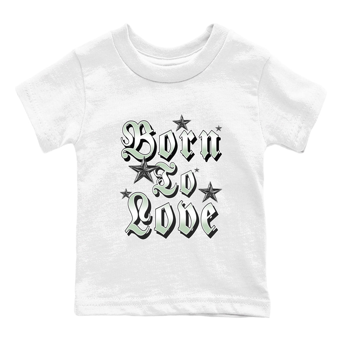 Born To Love snkmatch Tees Kids - Air Jordan 4 Abundance