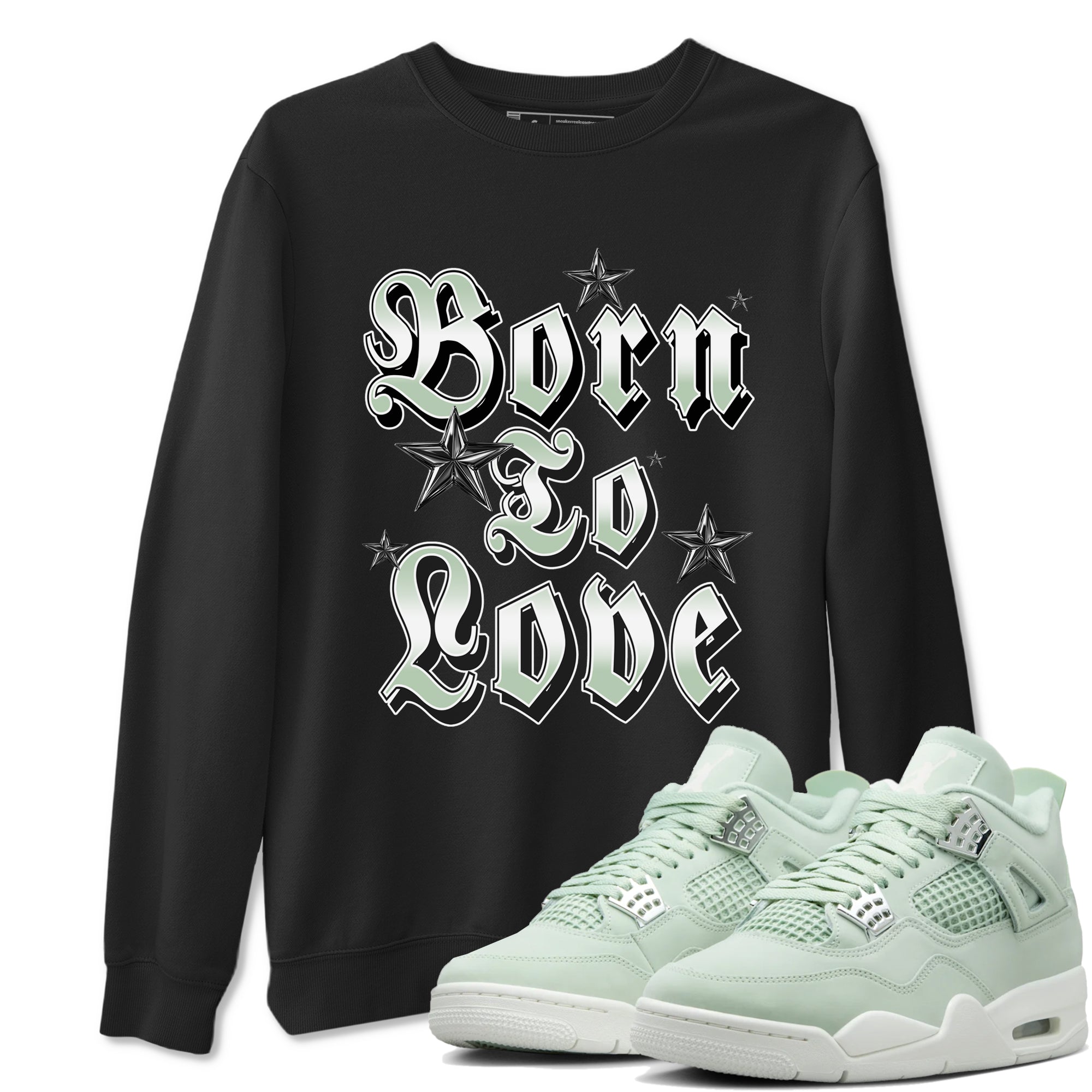 Born To Love snkmatch Tees - Air Jordan 4 Abundance