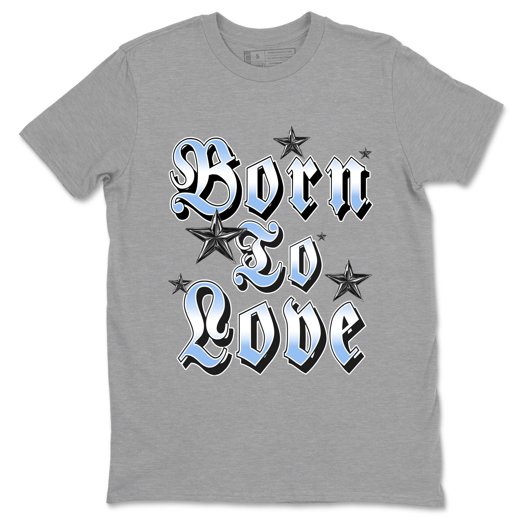 Born To Love snkmatch Tees - Air Jordan 4 Aluminum
