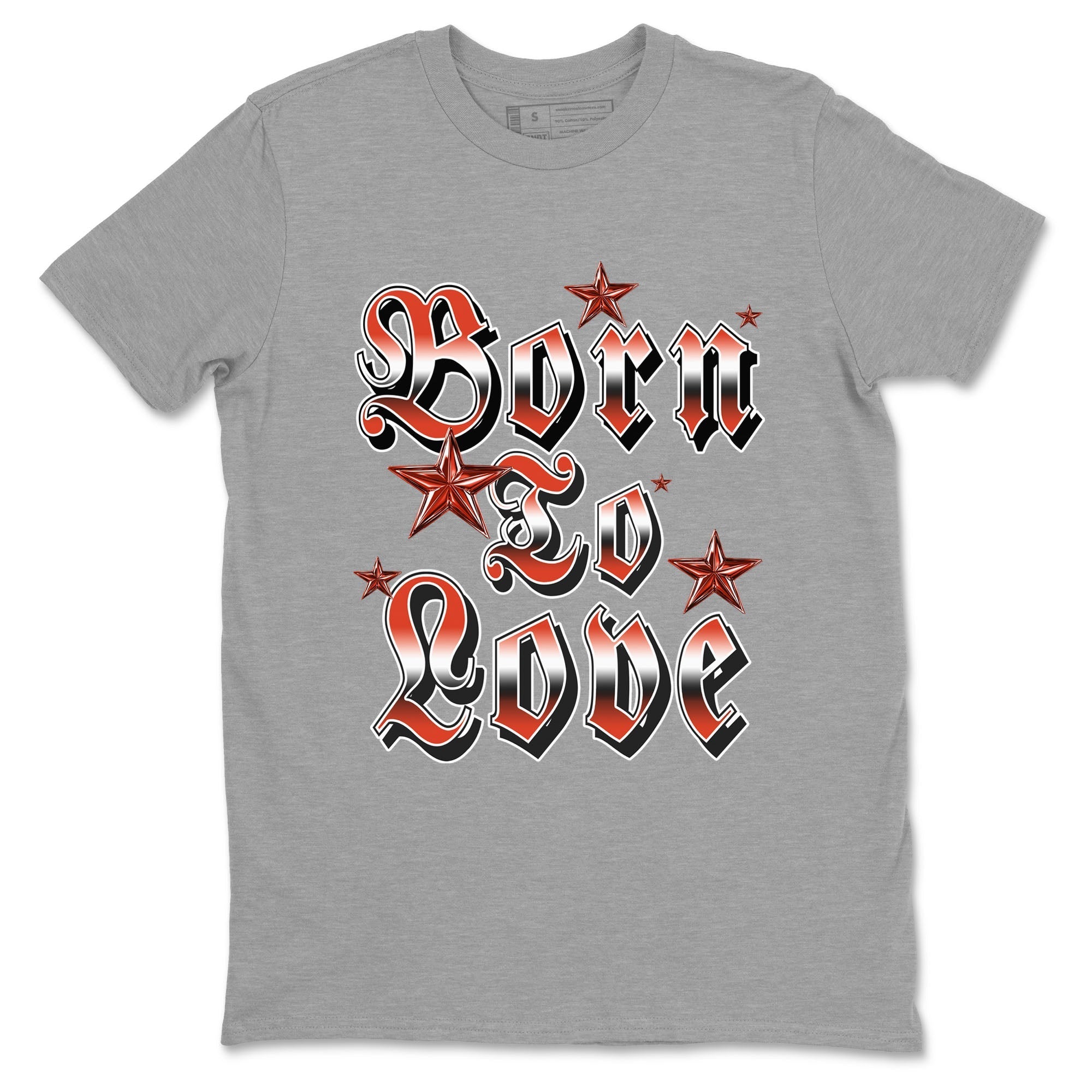 Born To Love snkmatch Tees - Air Jordan 4 Brick By Brick