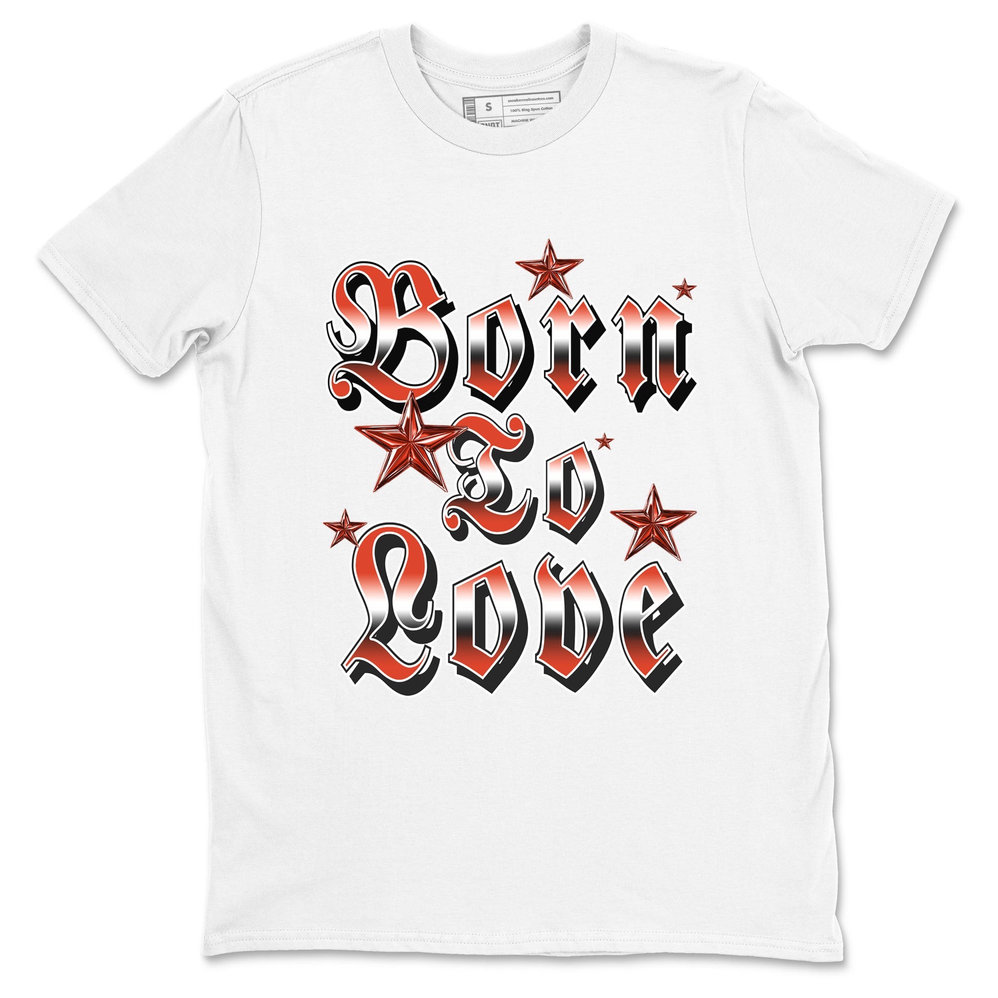 Born To Love snkmatch Tees - Air Jordan 4 Brick By Brick