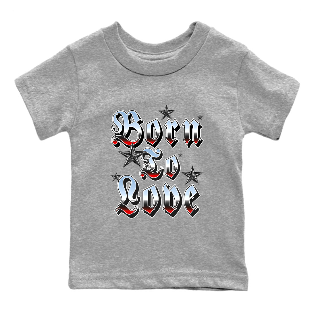 Born To Love snkmatch Tees Kids - Air Jordan 5 Reimagined