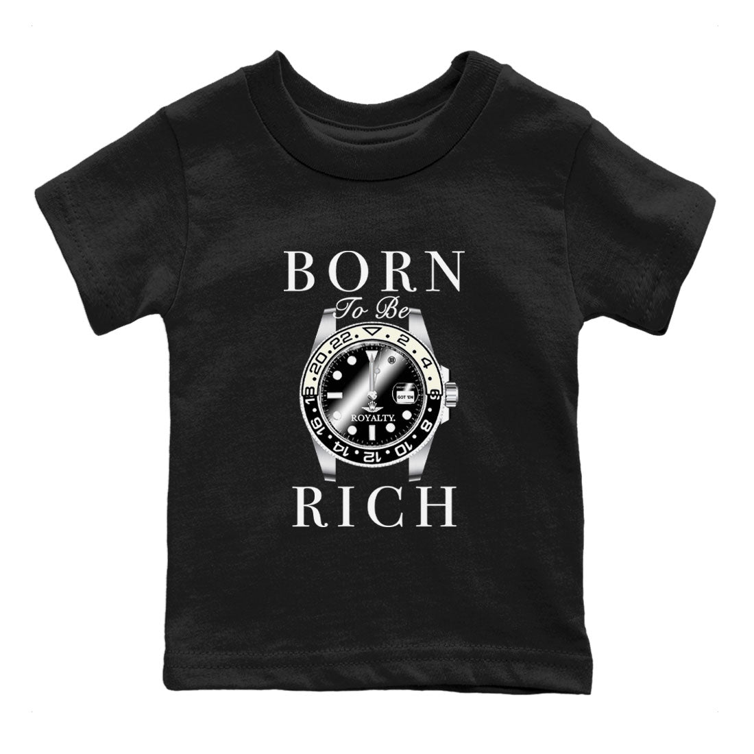 Born To Be Rich snkmatch Tees Kids - Air Jordan 11 Gratitude
