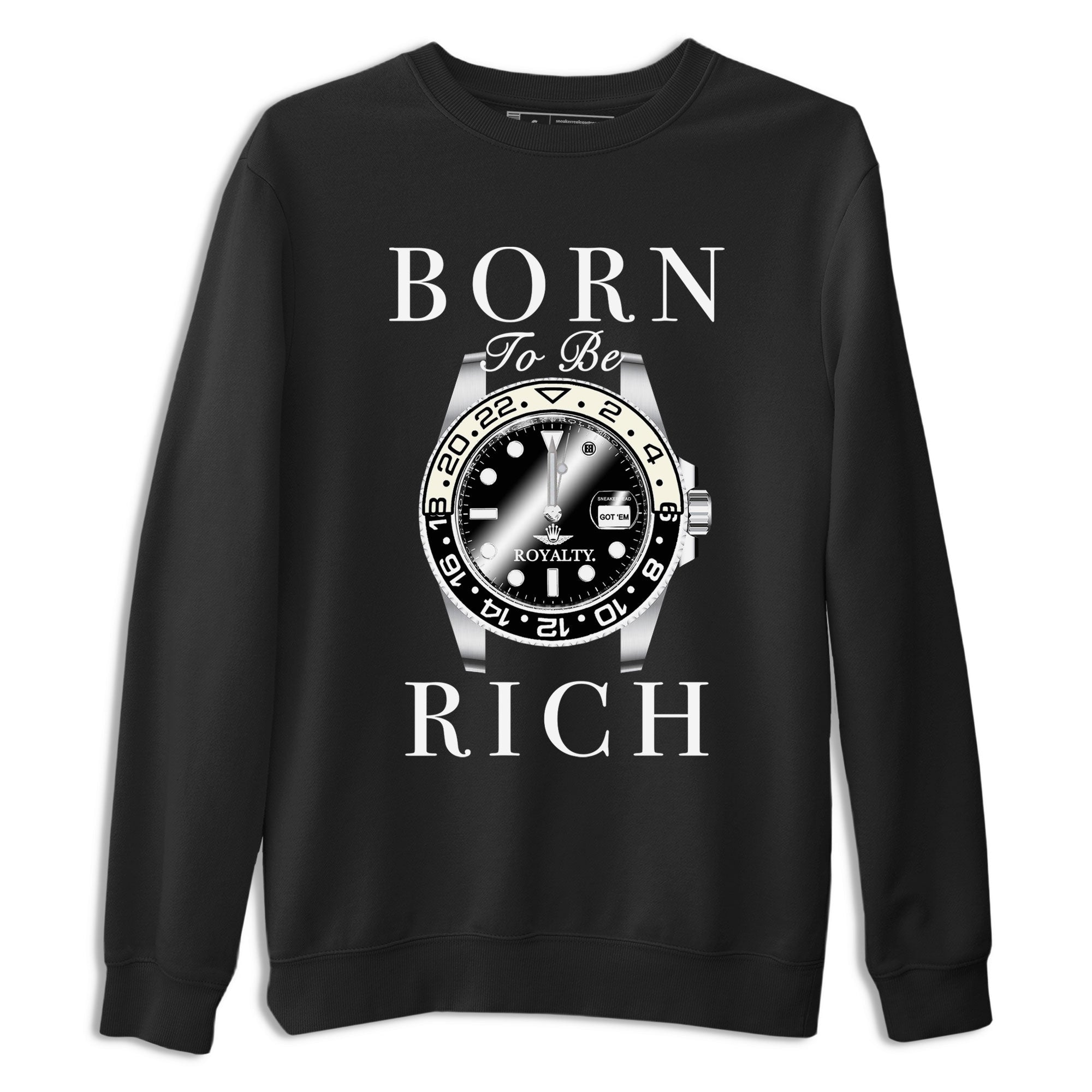Born To Be Rich snkmatch Tees - Air Jordan 11 Gratitude
