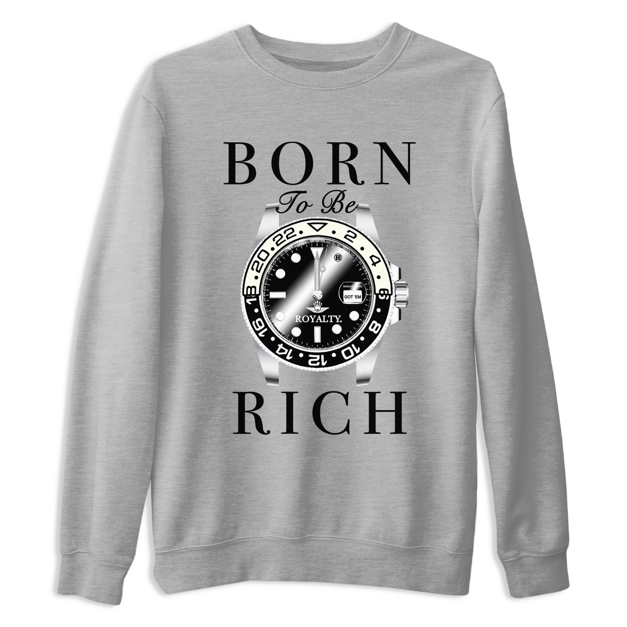 Born To Be Rich snkmatch Tees - Air Jordan 11 Gratitude