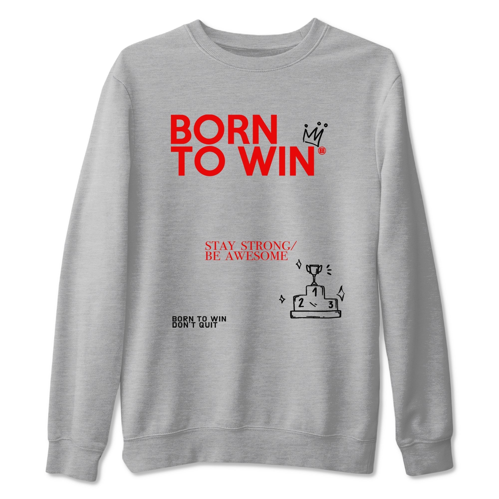 Born To Win snkmatch Tees - Air Jordan 1 Black Toe Reimagined