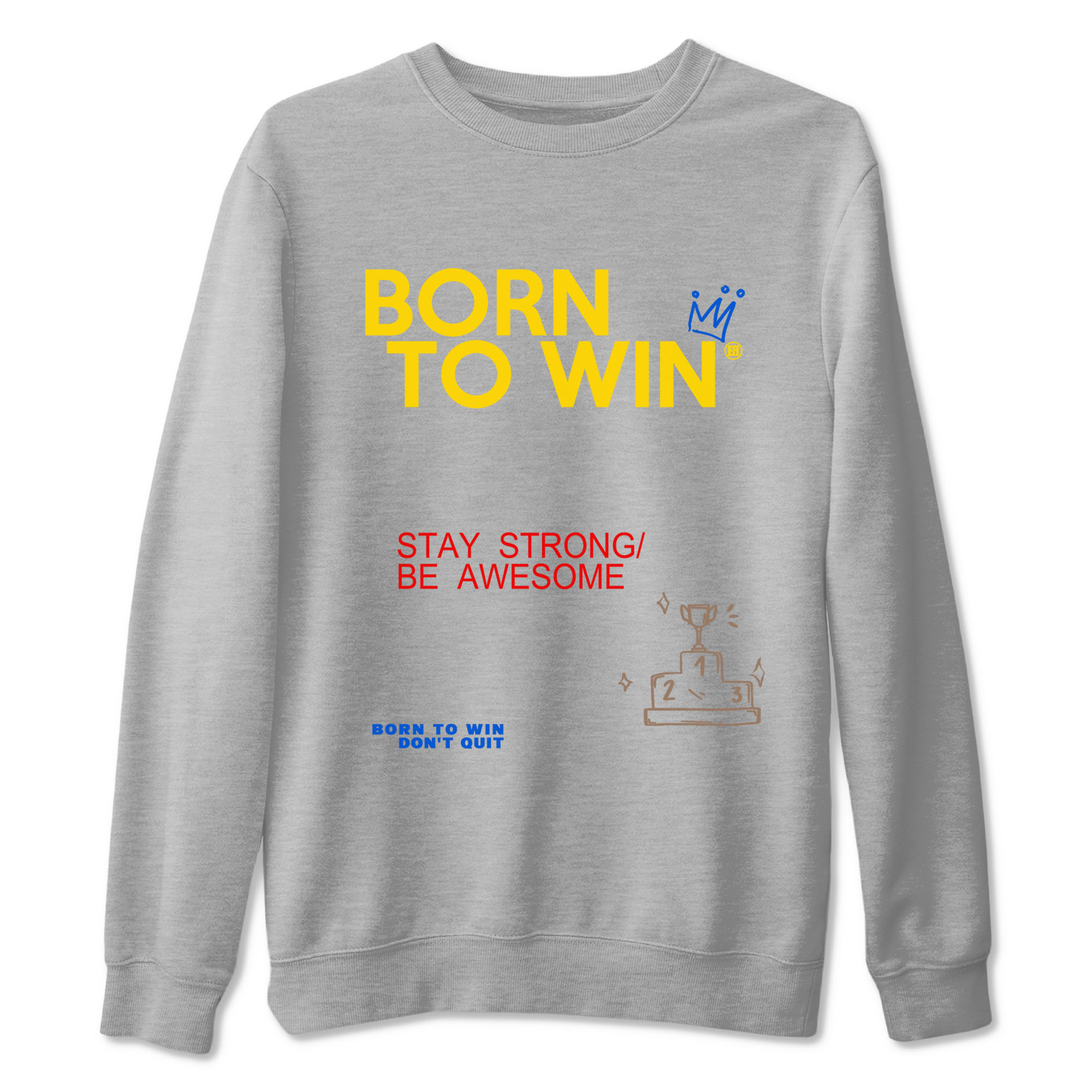 Born To Win snkmatch Tees - Air Jordan 1 Travis Scott Canary