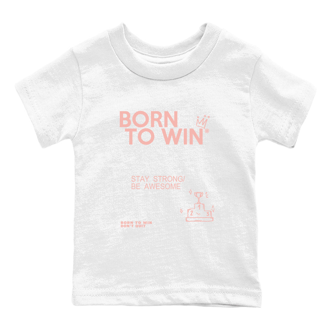 Born To Win snkmatch Tees Kids - Air Jordan 11 Legend Pink