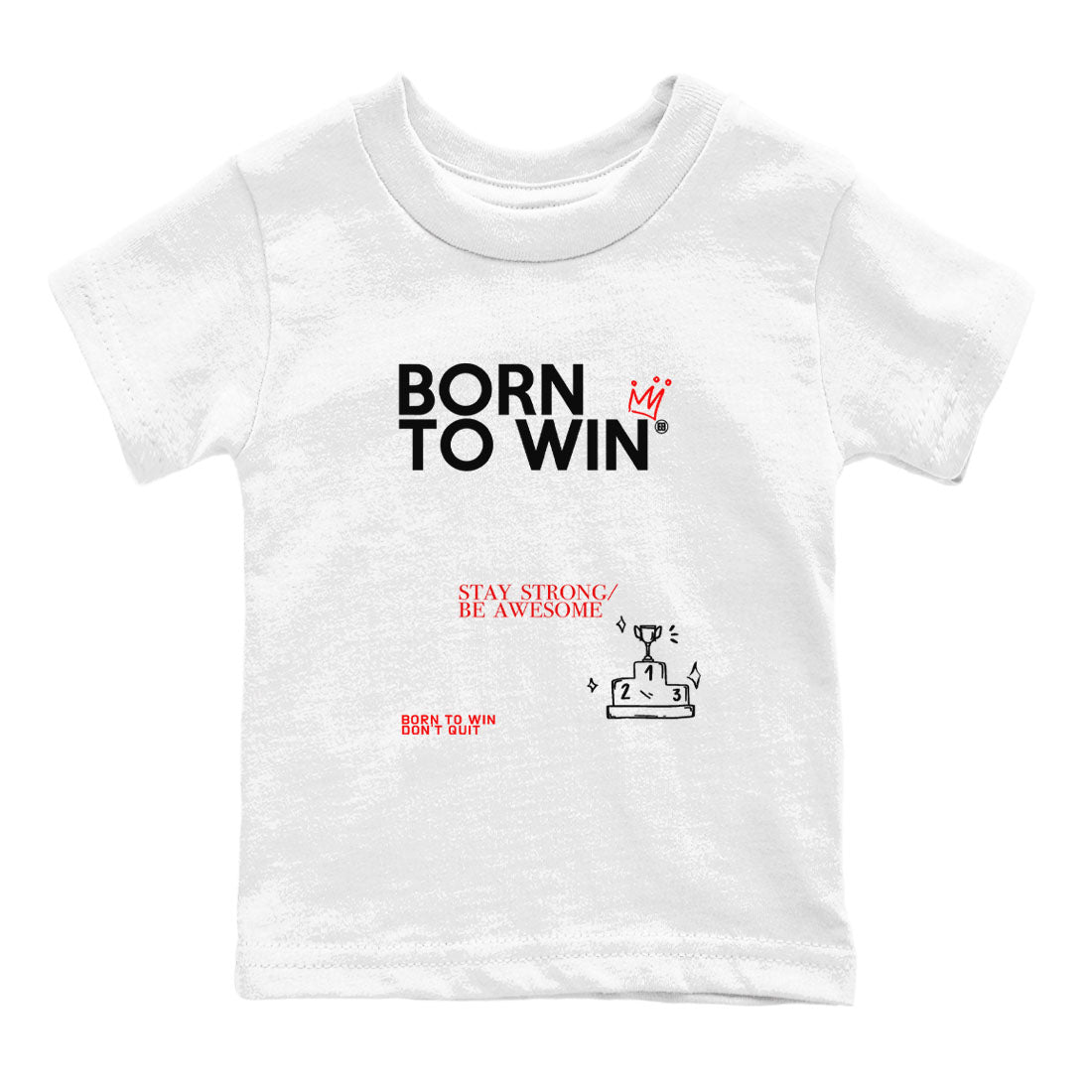 Born To Win snkmatch Tees Kids - Air Jordan 12 Taxi Flip