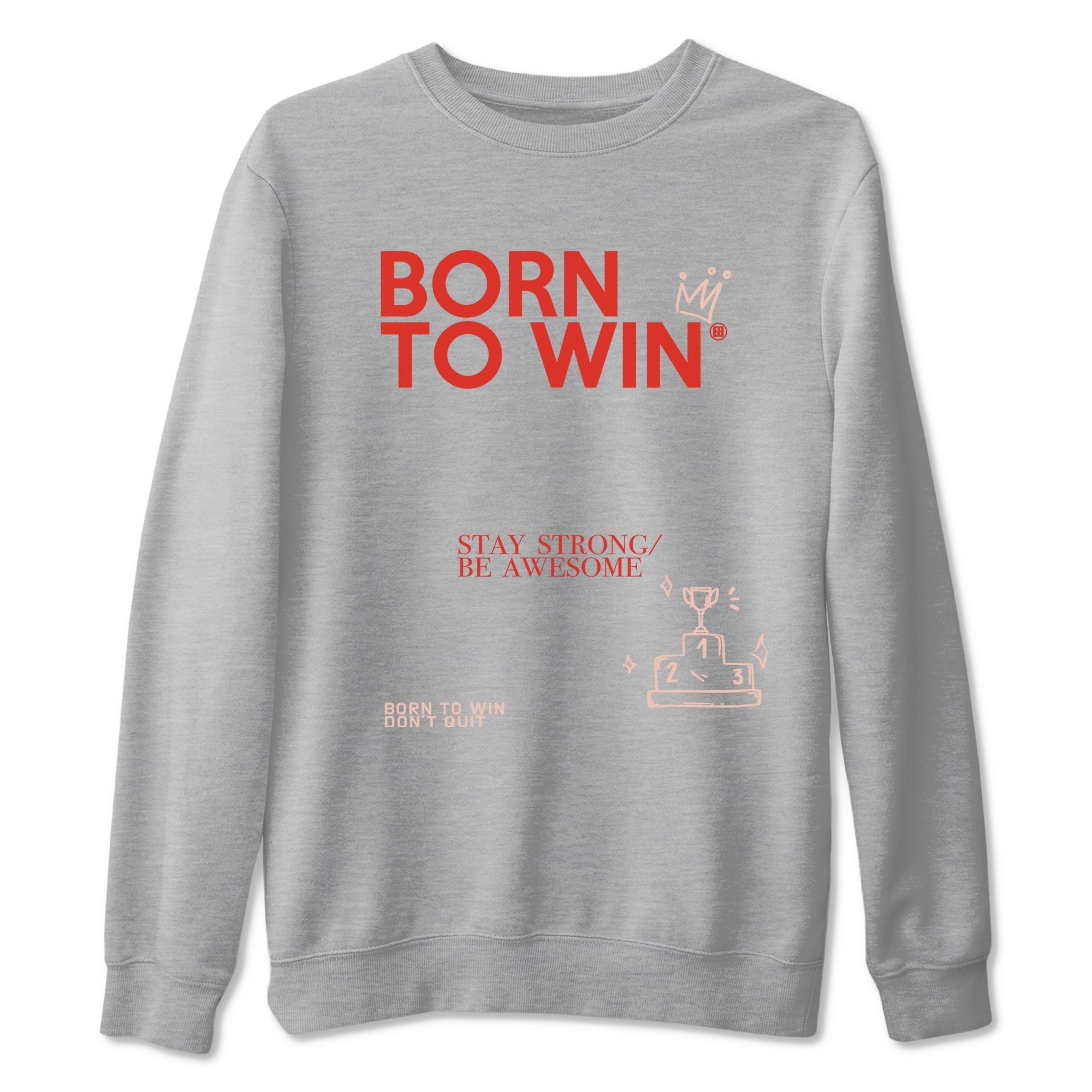 Born To Win snkmatch Tees - Air Jordan 13 Dune Red