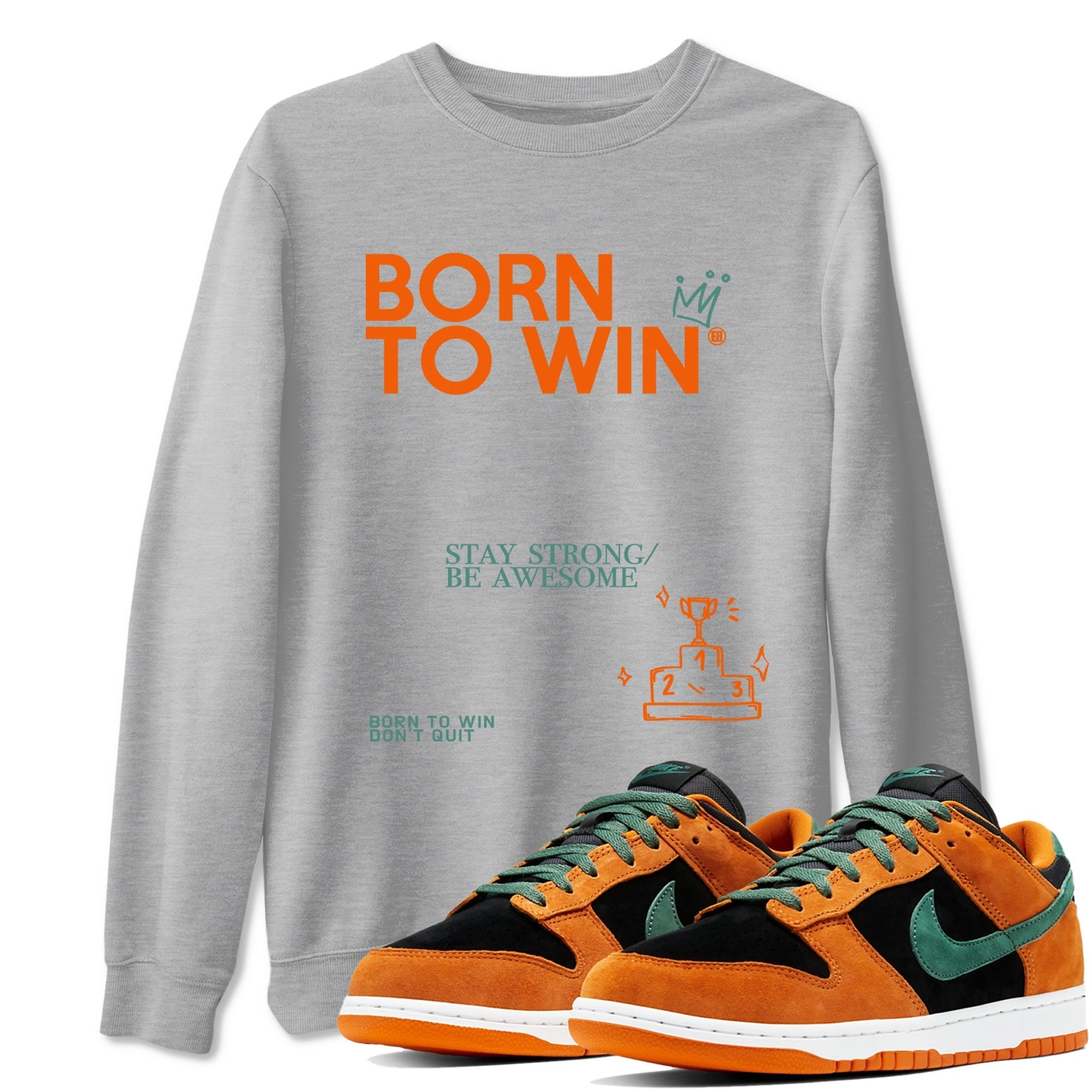 Born To Win snkmatch Tees - Dunk Ceramic