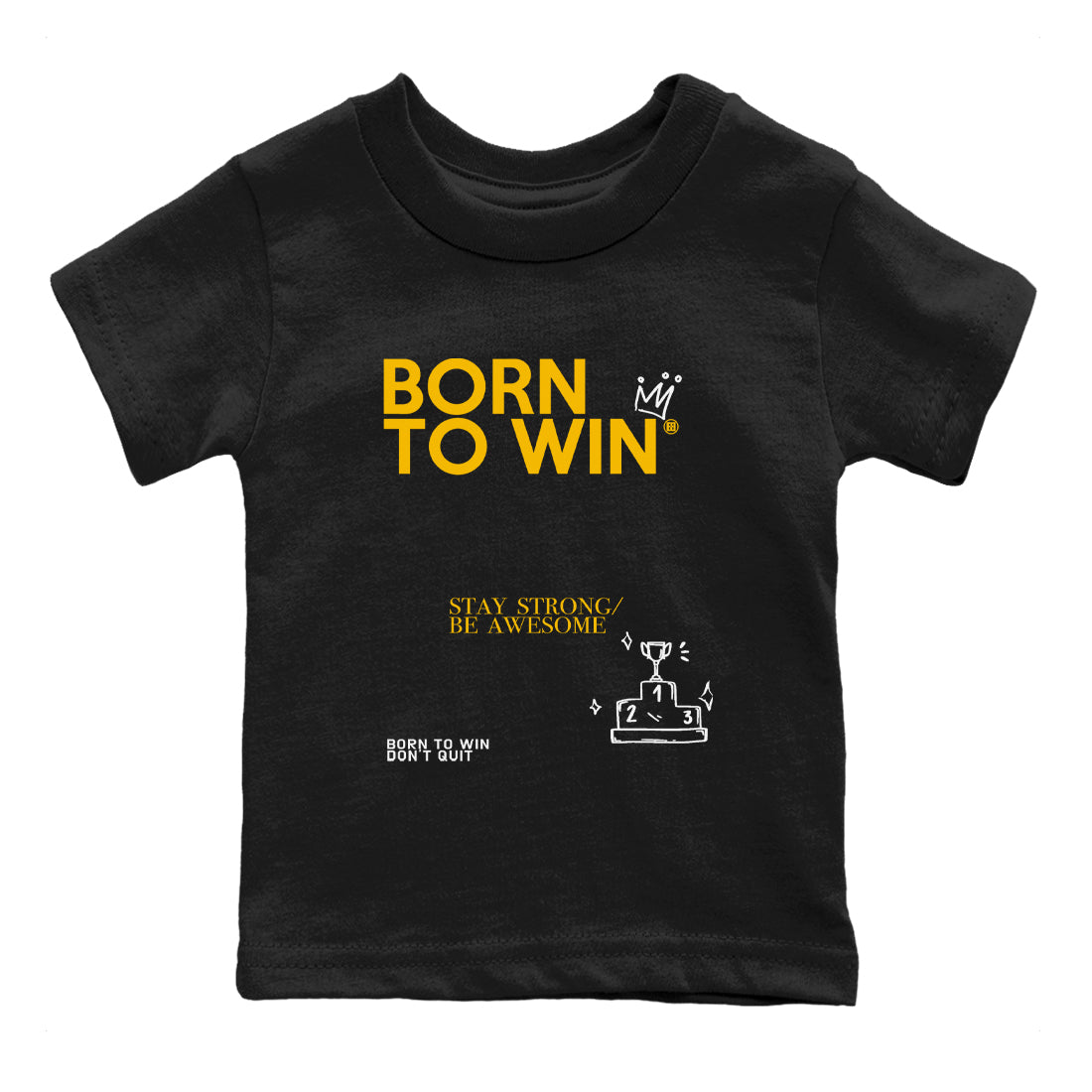 Born To Win snkmatch Tees Kids - Dunk High Pollen