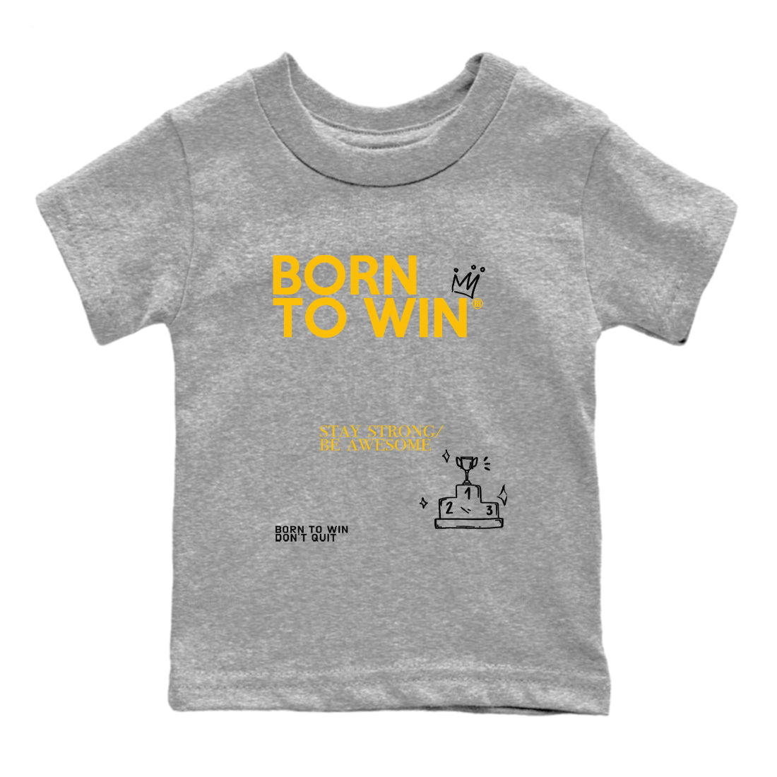 Born To Win snkmatch Tees Kids - Dunk High Pollen