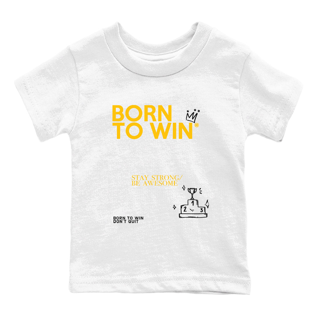 Born To Win snkmatch Tees Kids - Dunk High Pollen