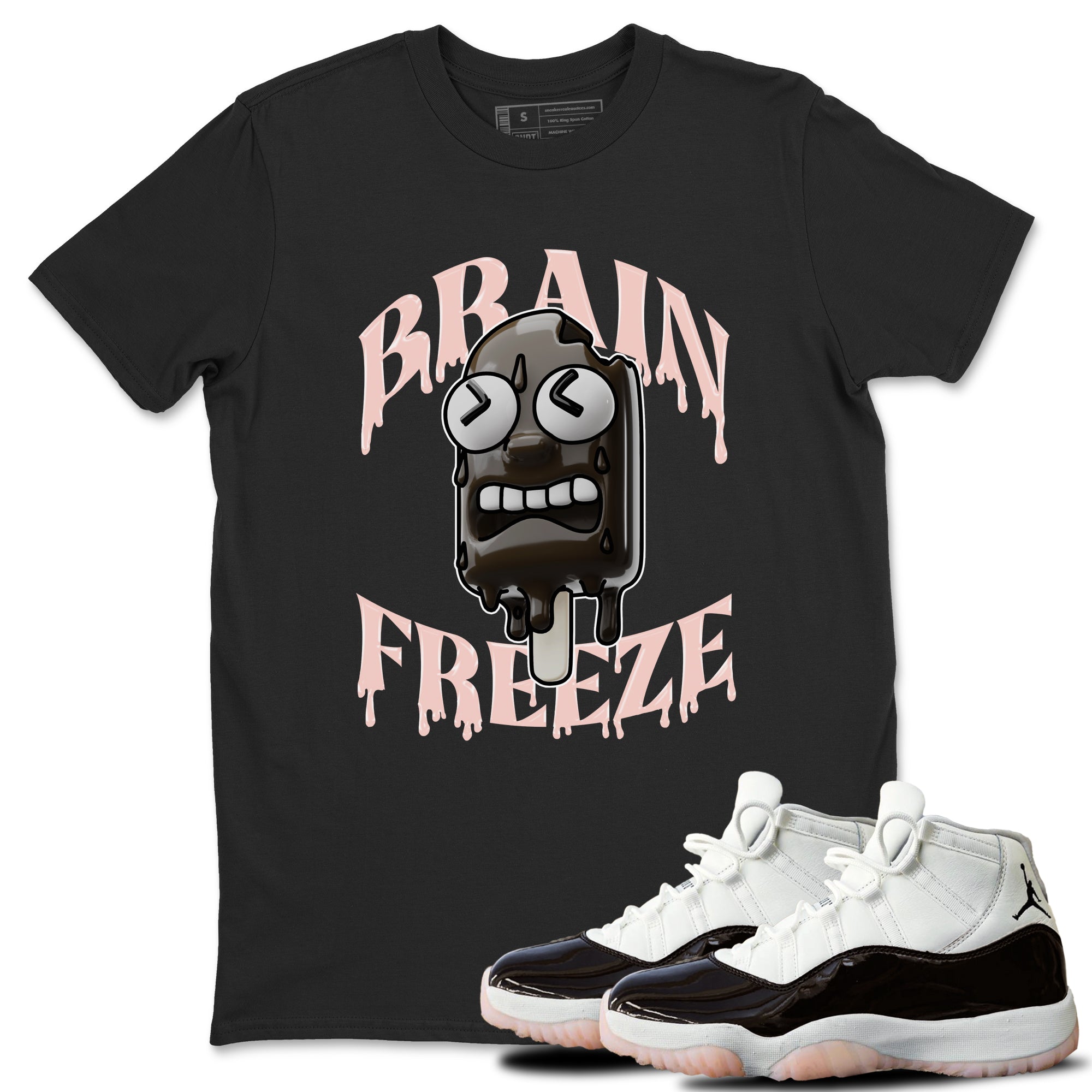 Brain Freeze snkmatch Tee - Air Jordan 11 Neapolitan