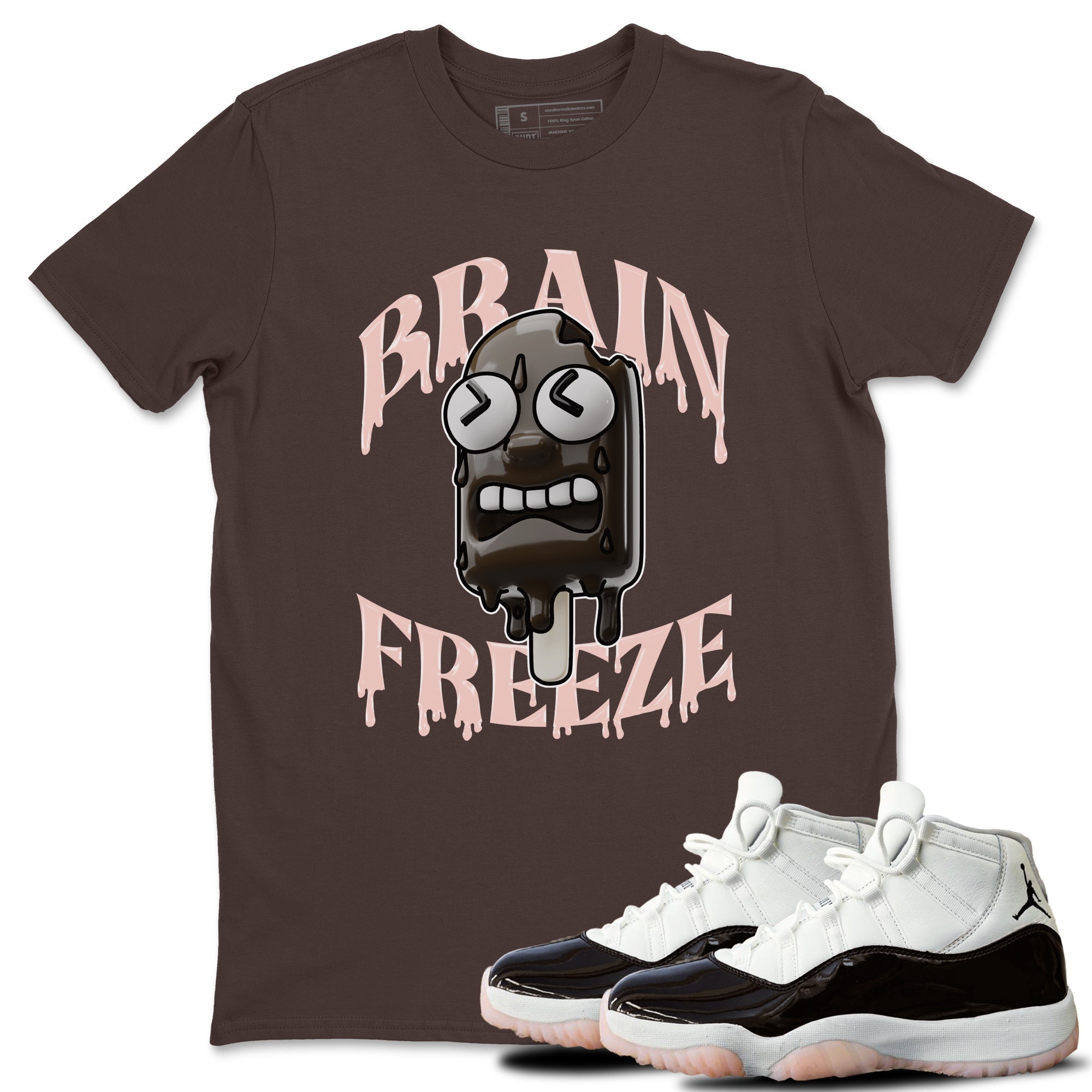 Brain Freeze snkmatch Tee - Air Jordan 11 Neapolitan