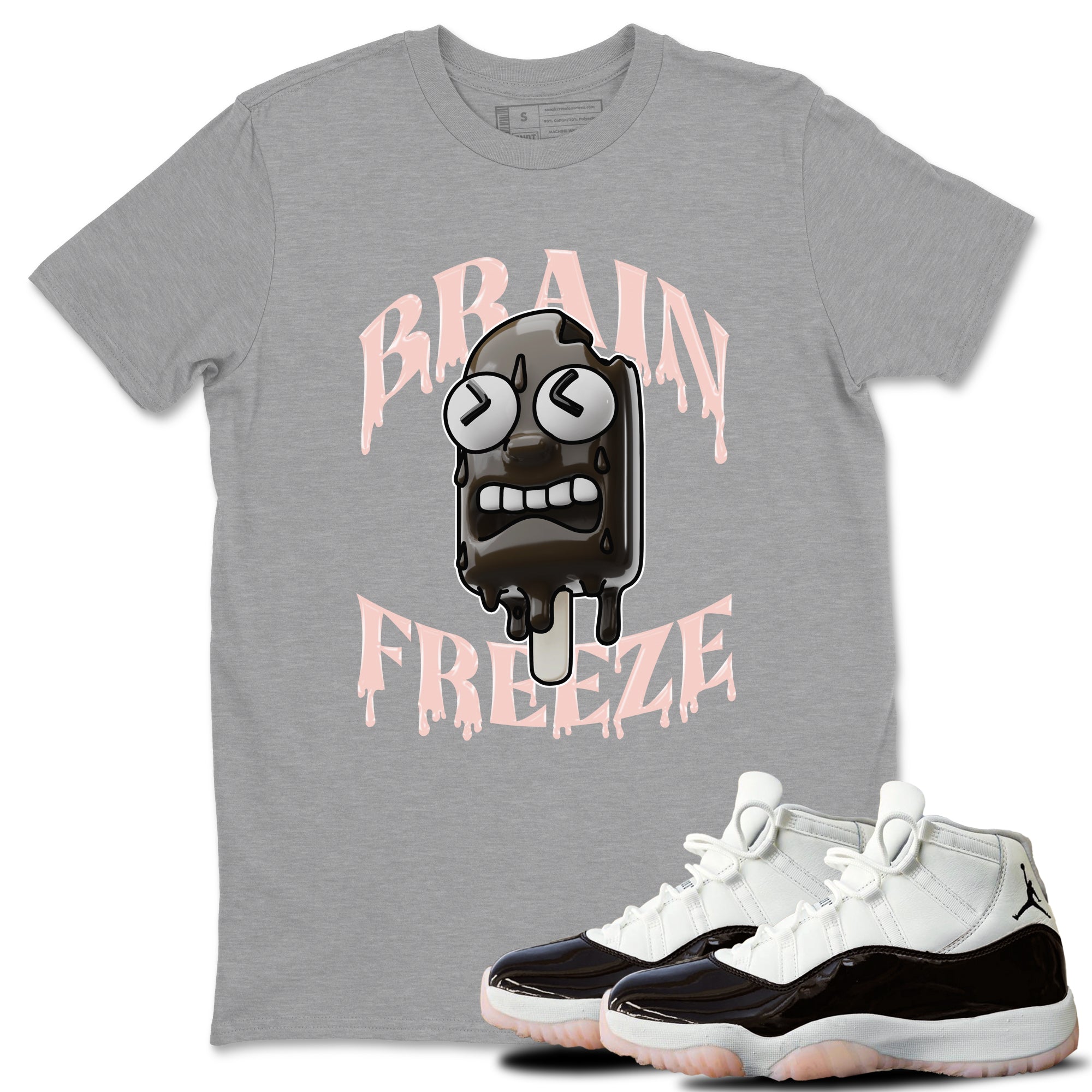 Brain Freeze snkmatch Tee - Air Jordan 11 Neapolitan