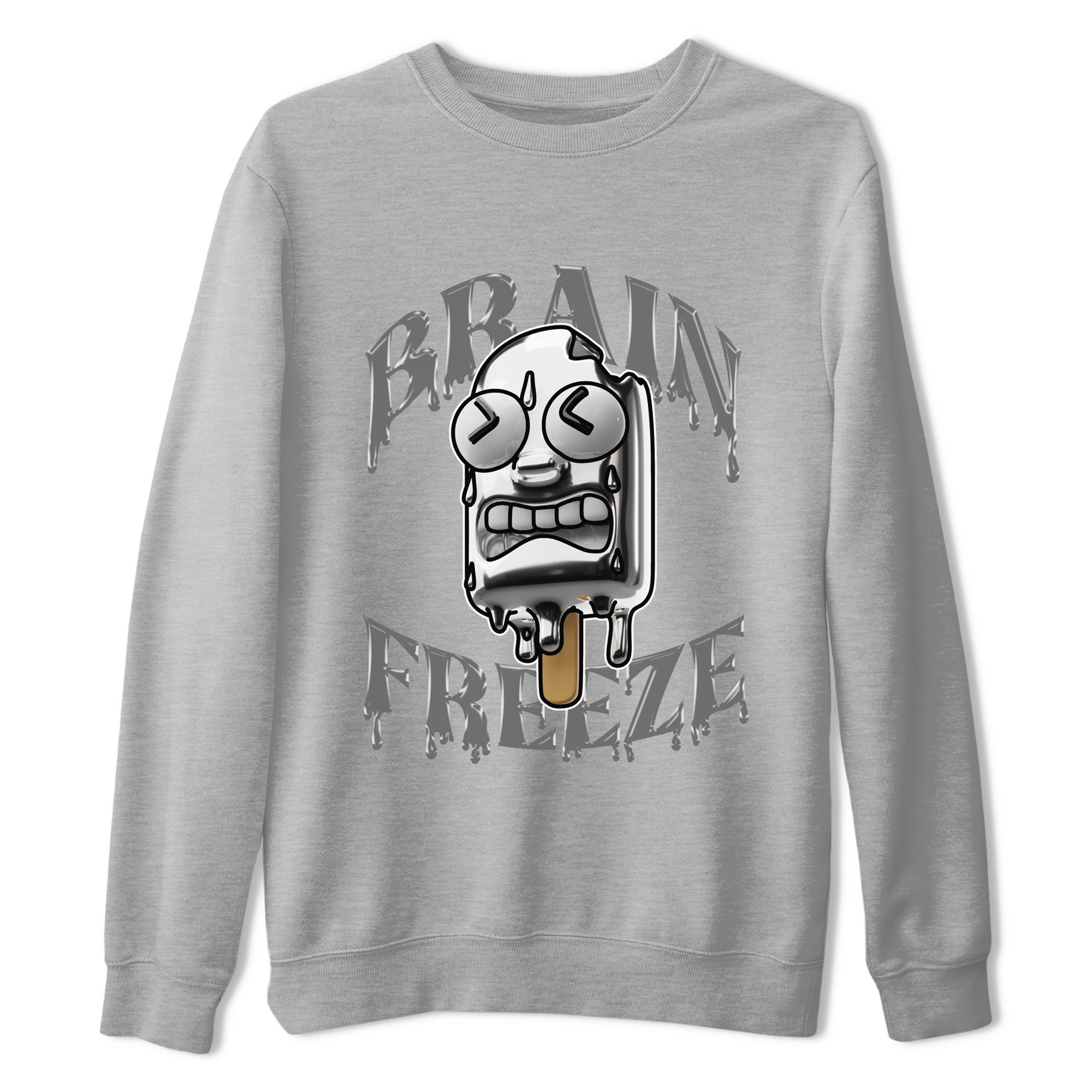 Brain Freeze snkmatch Tee - Air Jordan 4 Frozen Moments