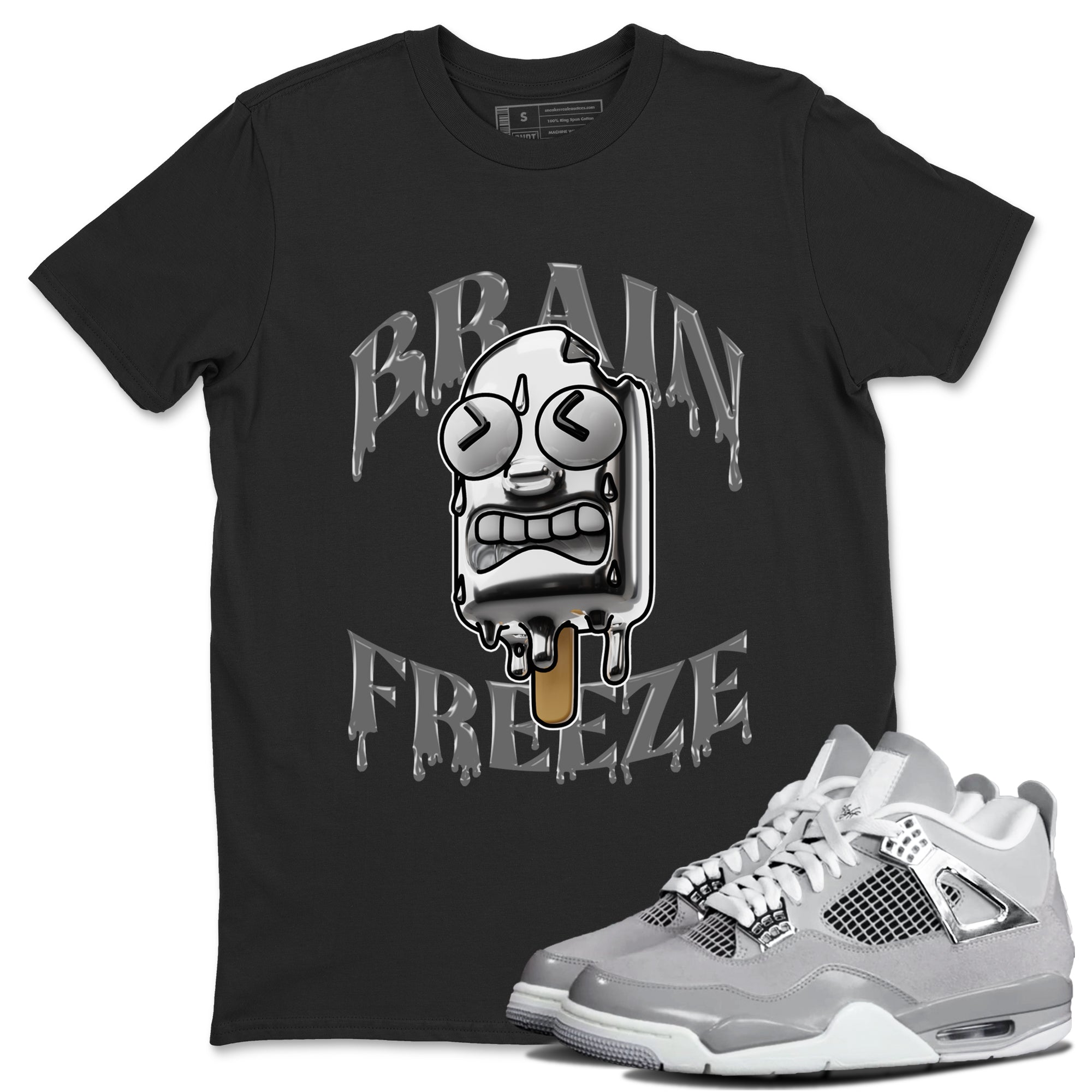 Brain Freeze snkmatch Tee - Air Jordan 4 Frozen Moments