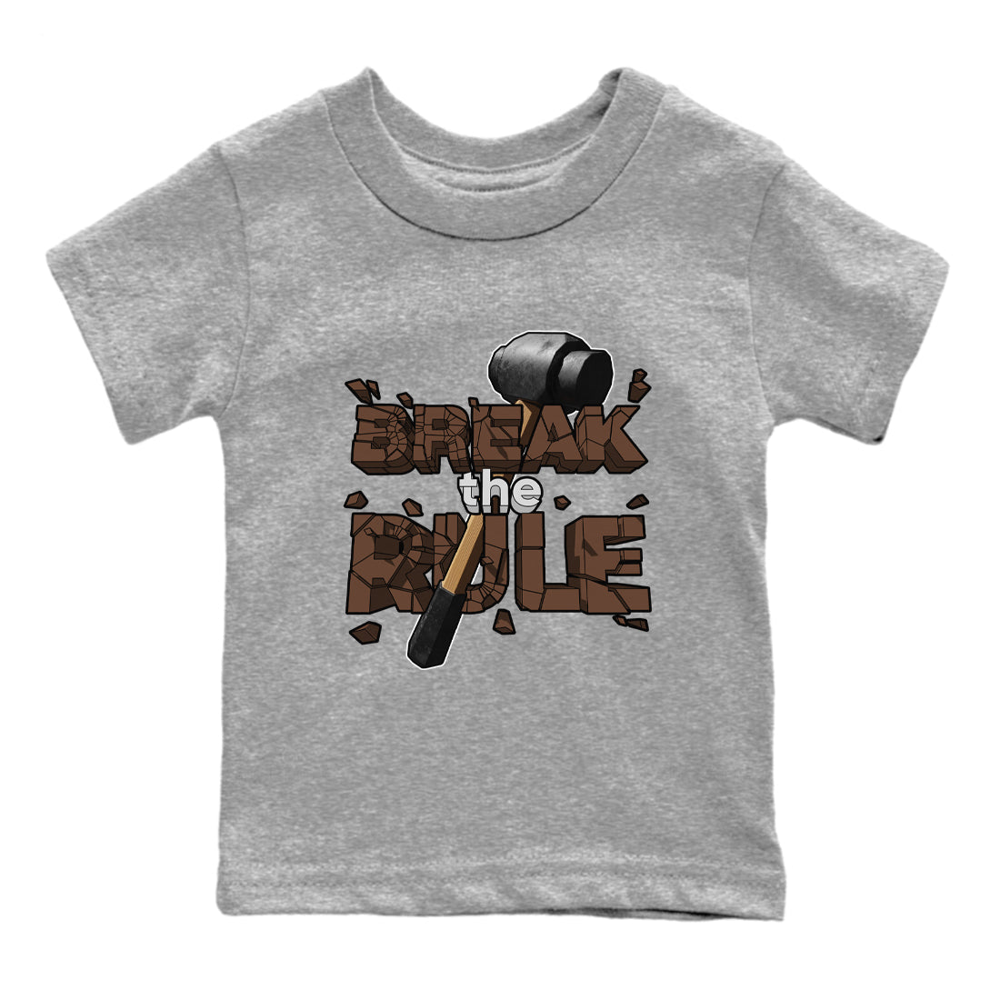 Break The Rule snkmatch Tee Kids - Air Force 1 Chocolate