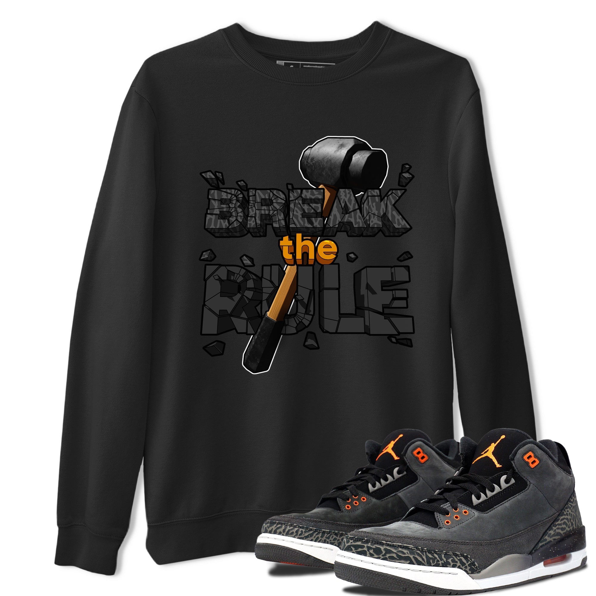 Break The Rule snkmatch Tee - Air Jordan 3 Fear