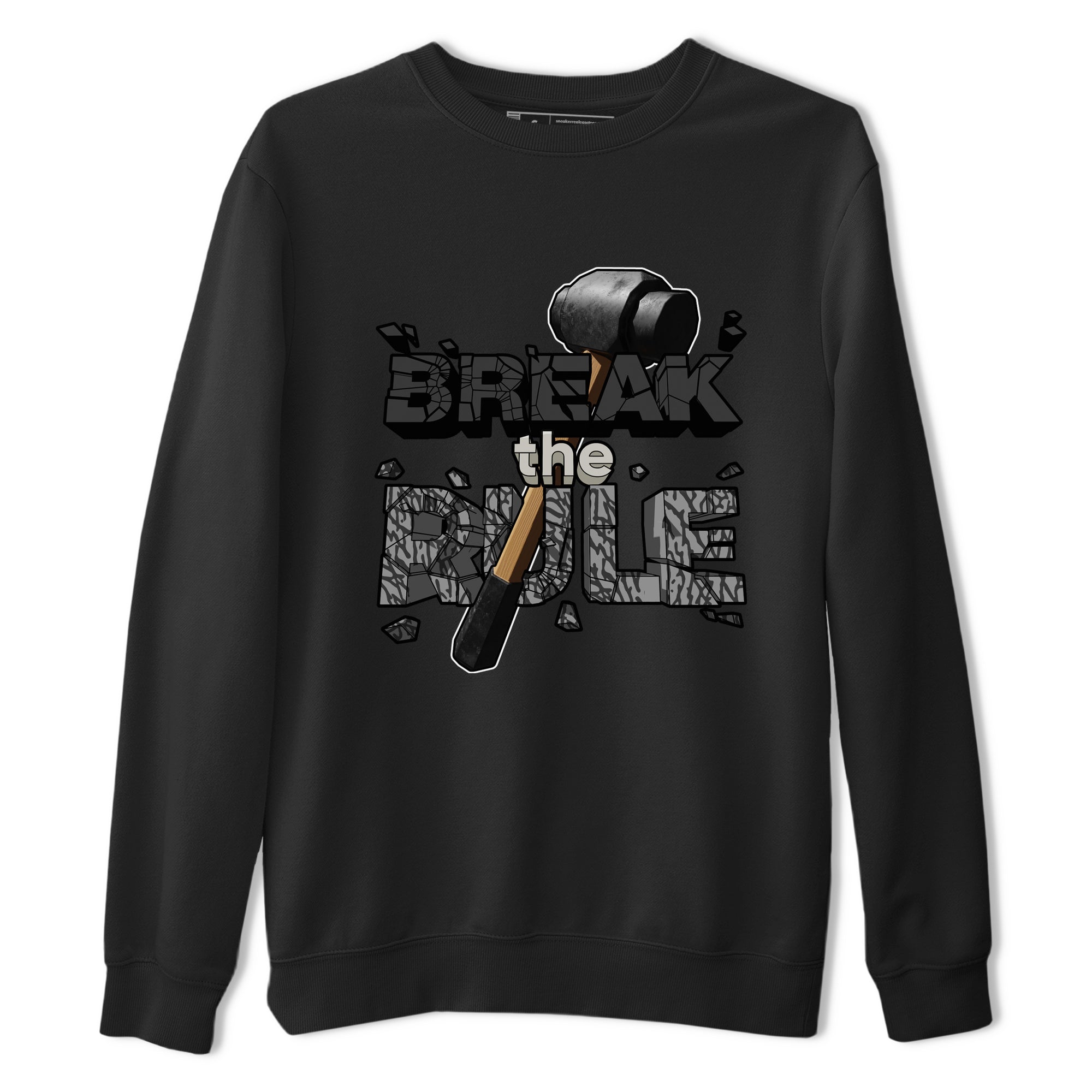 Break The Rule snkmatch Tee - Air Jordan 3 Off Noir