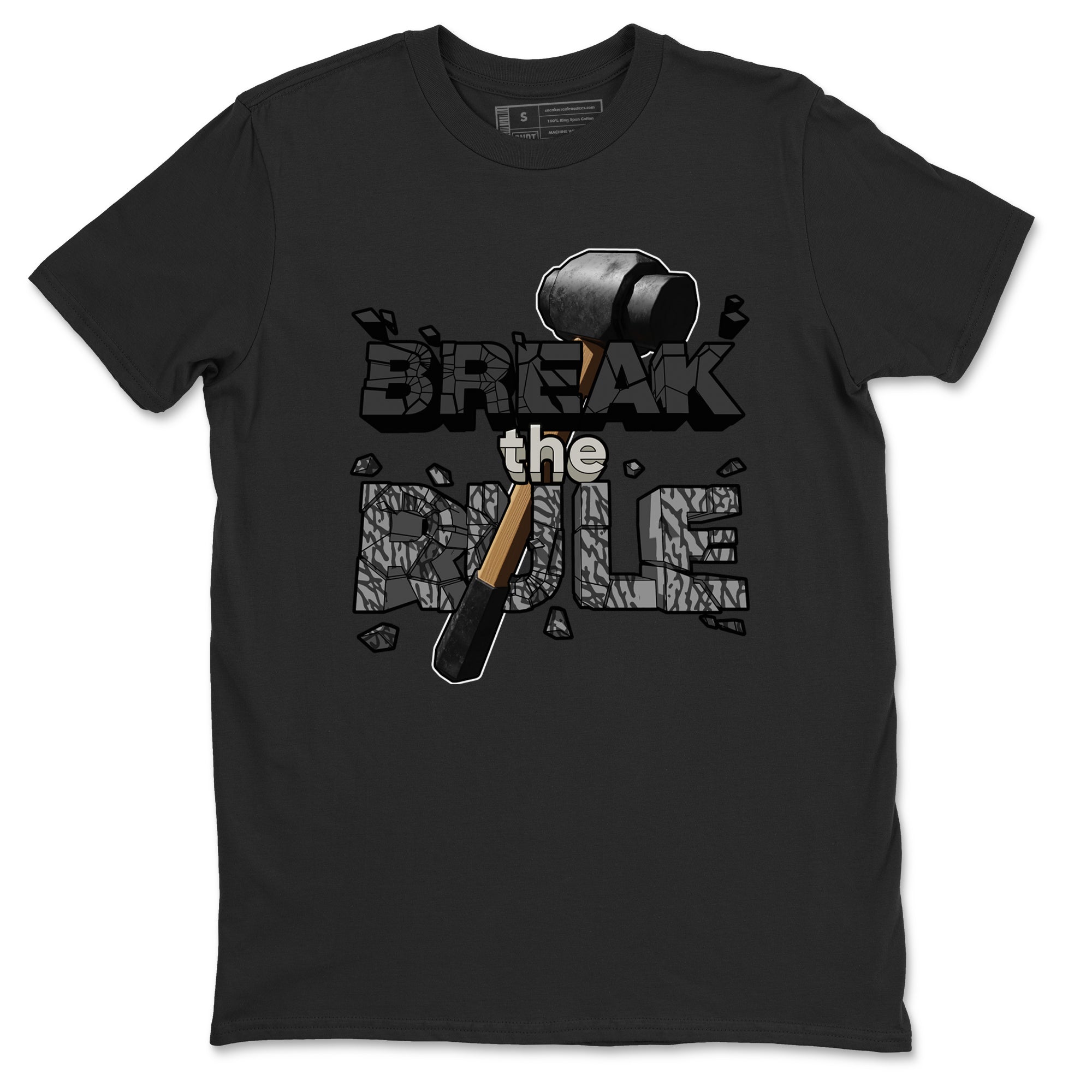 Break The Rule snkmatch Tee - Air Jordan 3 Off Noir