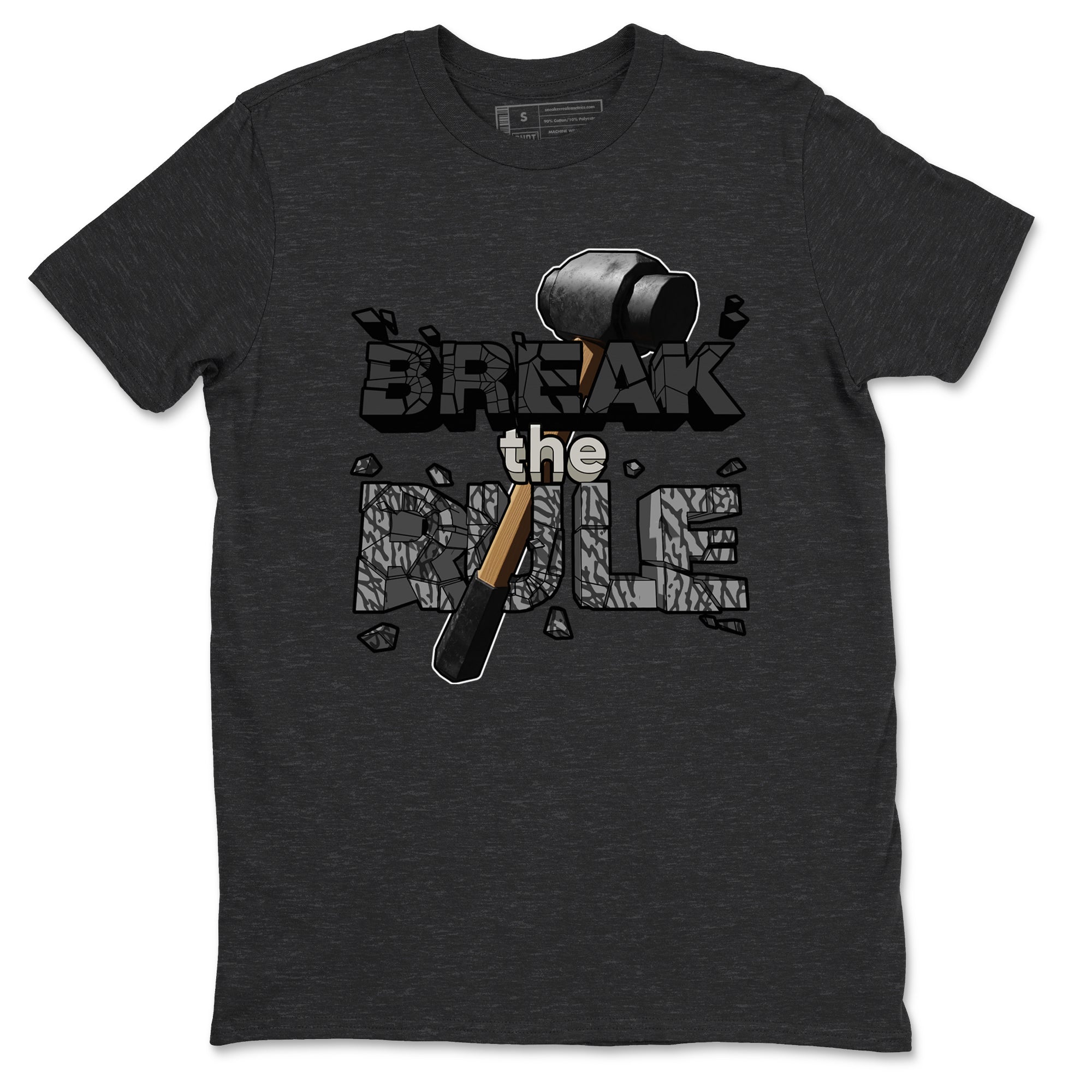 Break The Rule snkmatch Tee - Air Jordan 3 Off Noir