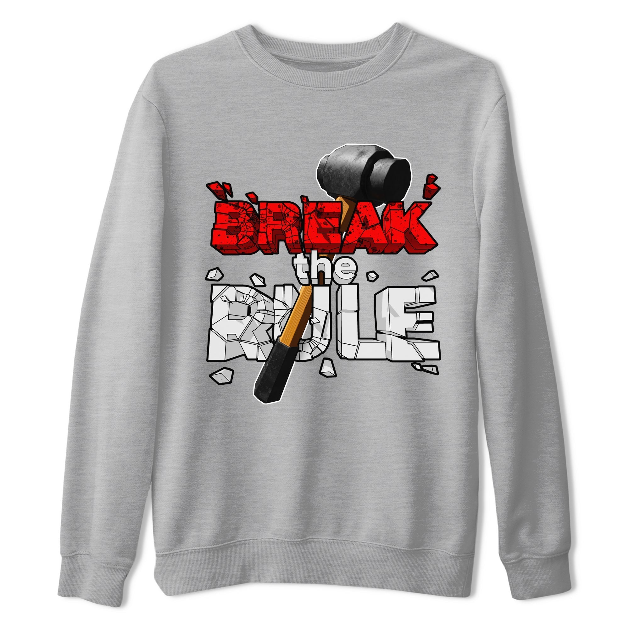Break The Rule snkmatch Tee - Air Jordan 4 Red Cement