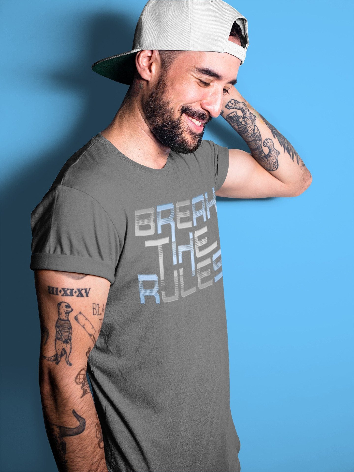 Break The Rules Unisex Tops - Air Jordan 4 University Blue