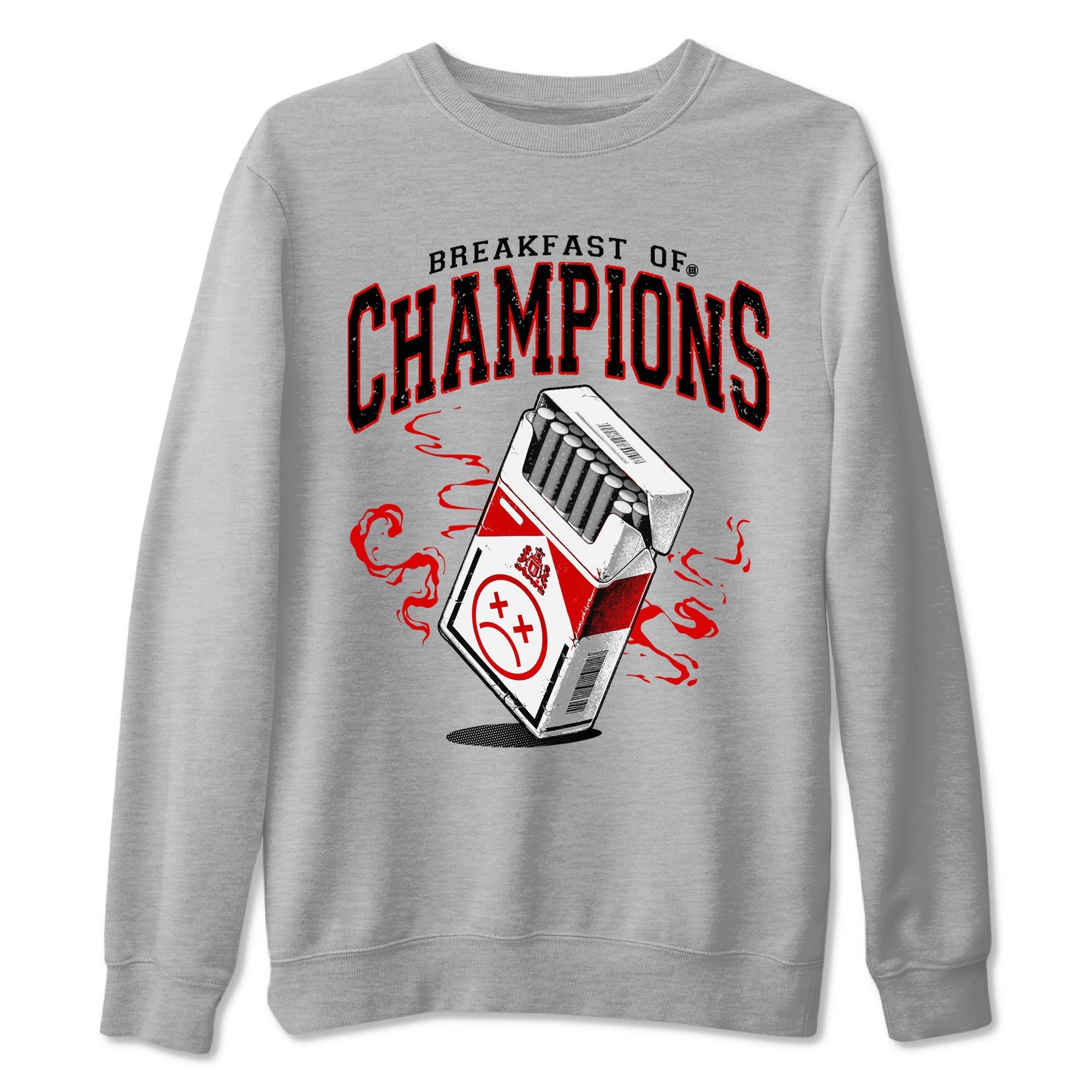 Breakfast Of Champions snkmatch Tees - Air Jordan 1 Black Toe Reimagined