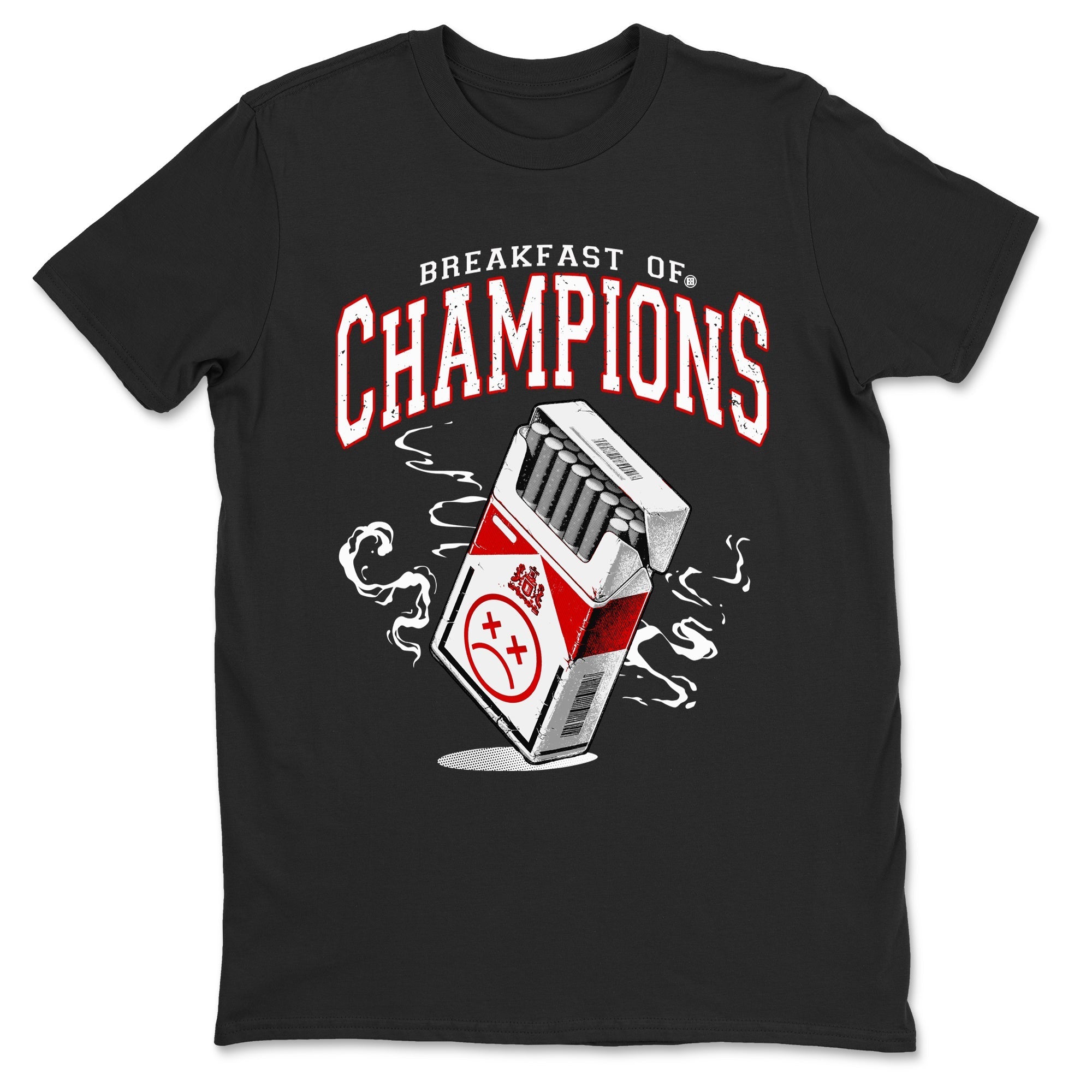 Breakfast Of Champions snkmatch Tees - Air Jordan 1 Black Toe Reimagined