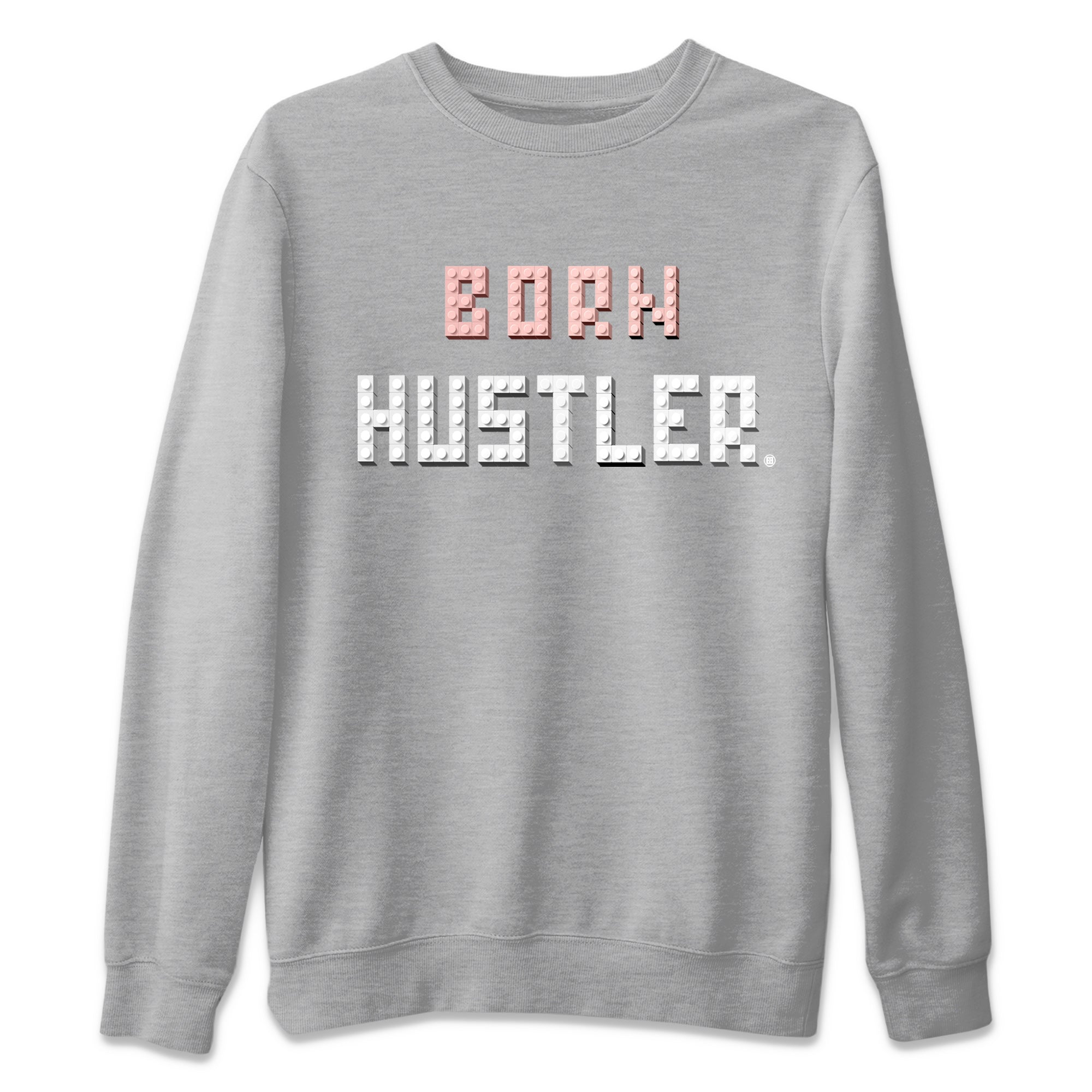 Brick Born Hustler Unisex Tops - Air Jordan 1 Washed Pink