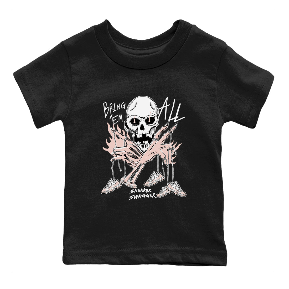 Bring 'Em All snkmatch Tees Kids - Air Jordan 11 Legend Pink