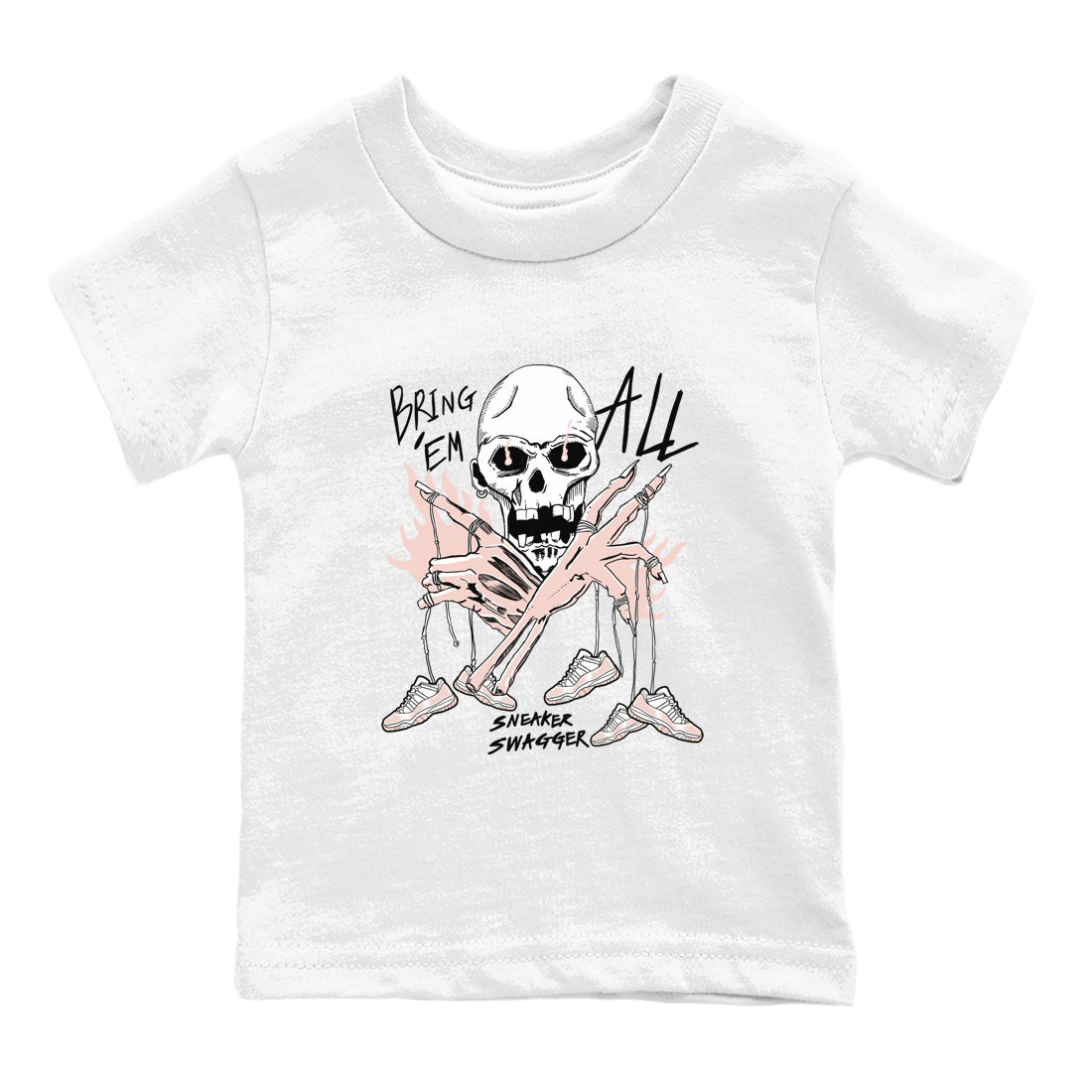 Bring 'Em All snkmatch Tees Kids - Air Jordan 11 Legend Pink