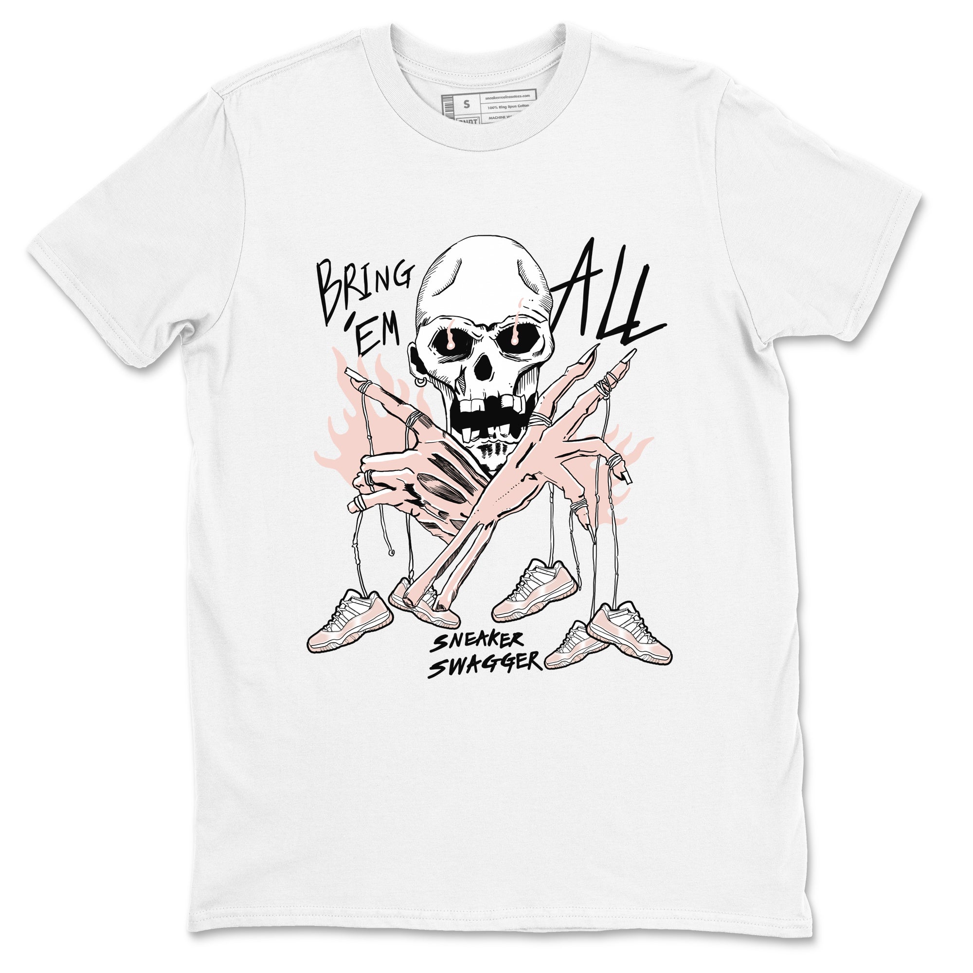 Bring 'Em All snkmatch Tees - Air Jordan 11 Legend Pink