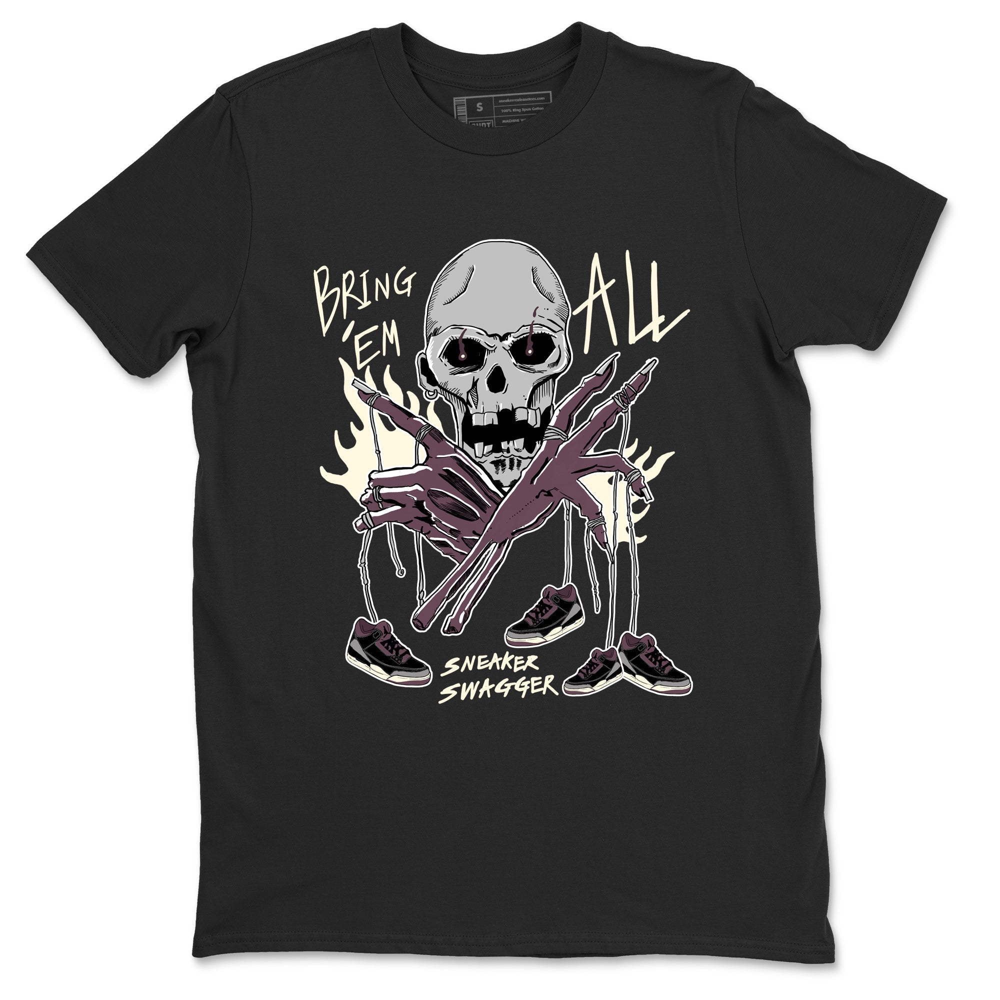 Bring 'Em All snkmatch Tees - Air Jordan 3 A Ma Maniere x Black