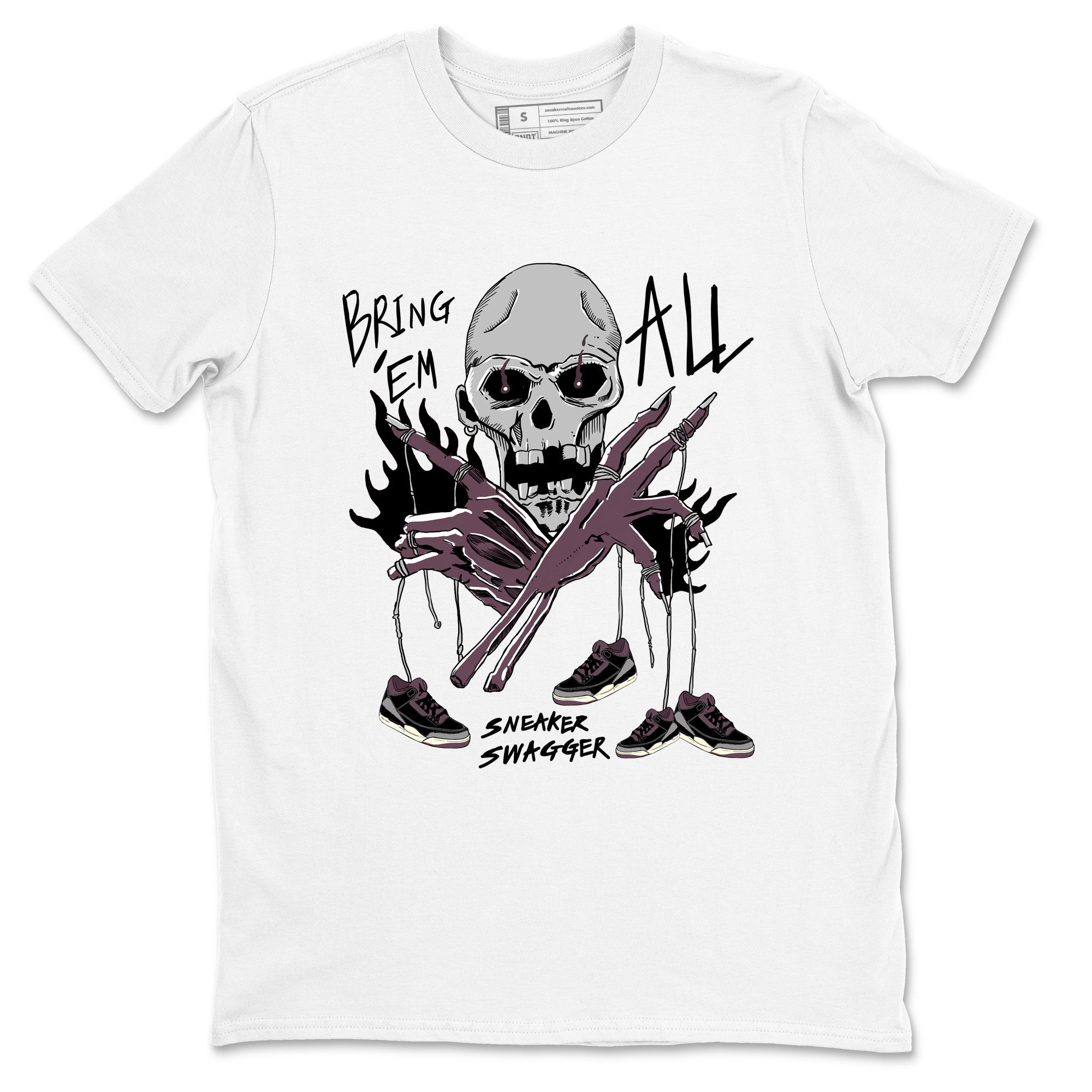 Bring 'Em All snkmatch Tees - Air Jordan 3 A Ma Maniere x Black