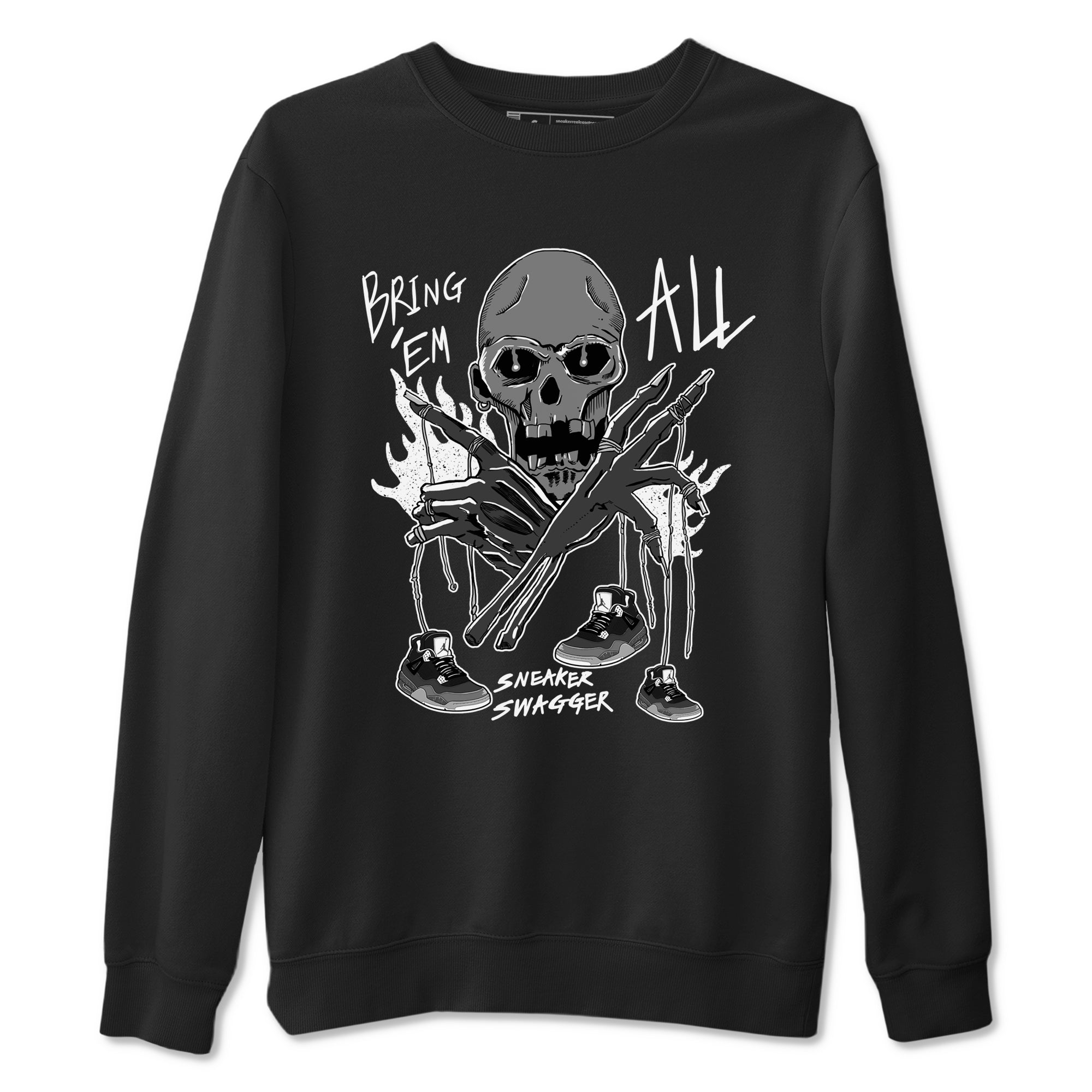 Bring 'Em All snkmatch Tees - Air Jordan 4 Fear
