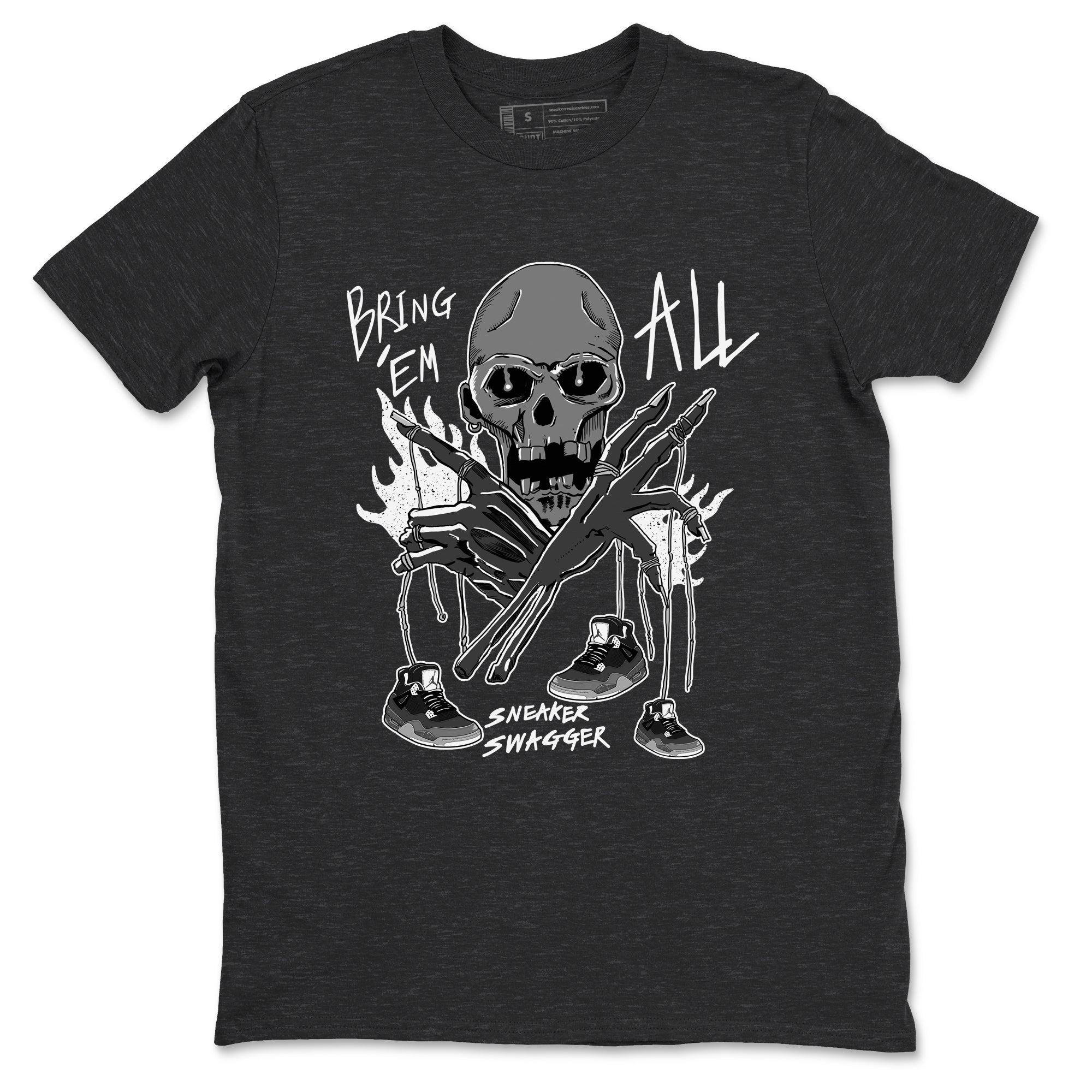 Bring 'Em All snkmatch Tees - Air Jordan 4 Fear