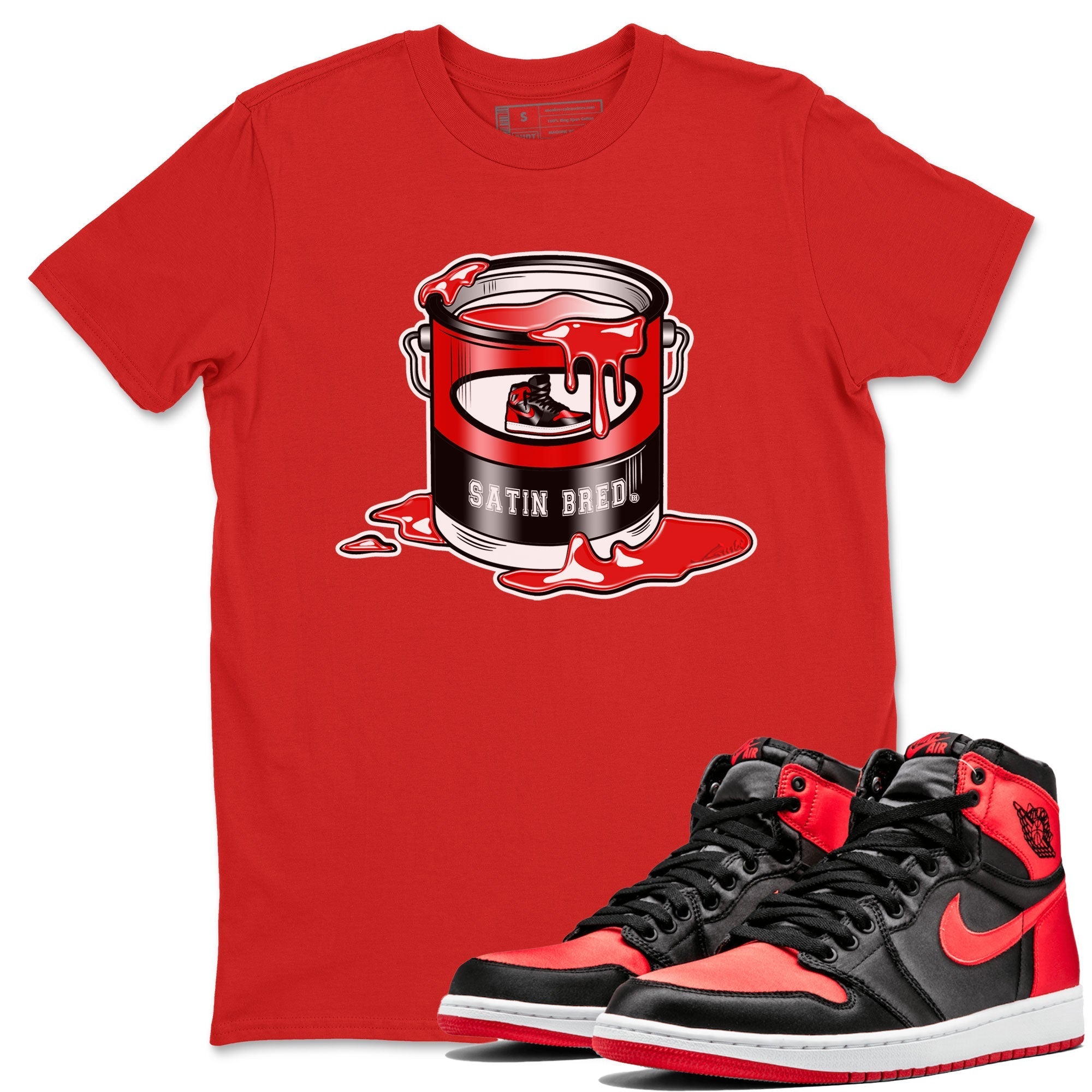 Bucket snkmatch Tee - Air Jordan 1 Satin Bred