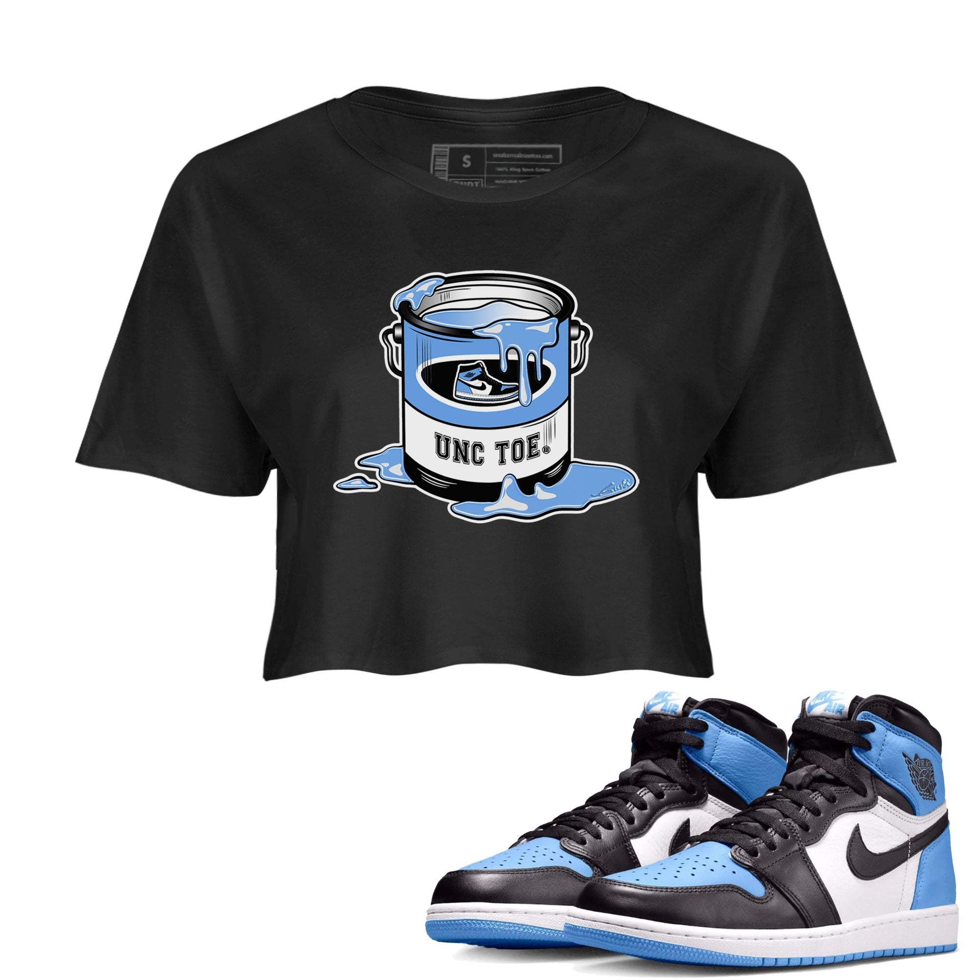 Bucket snkmatch Women's Top - Air Jordan 1 UNC Toe