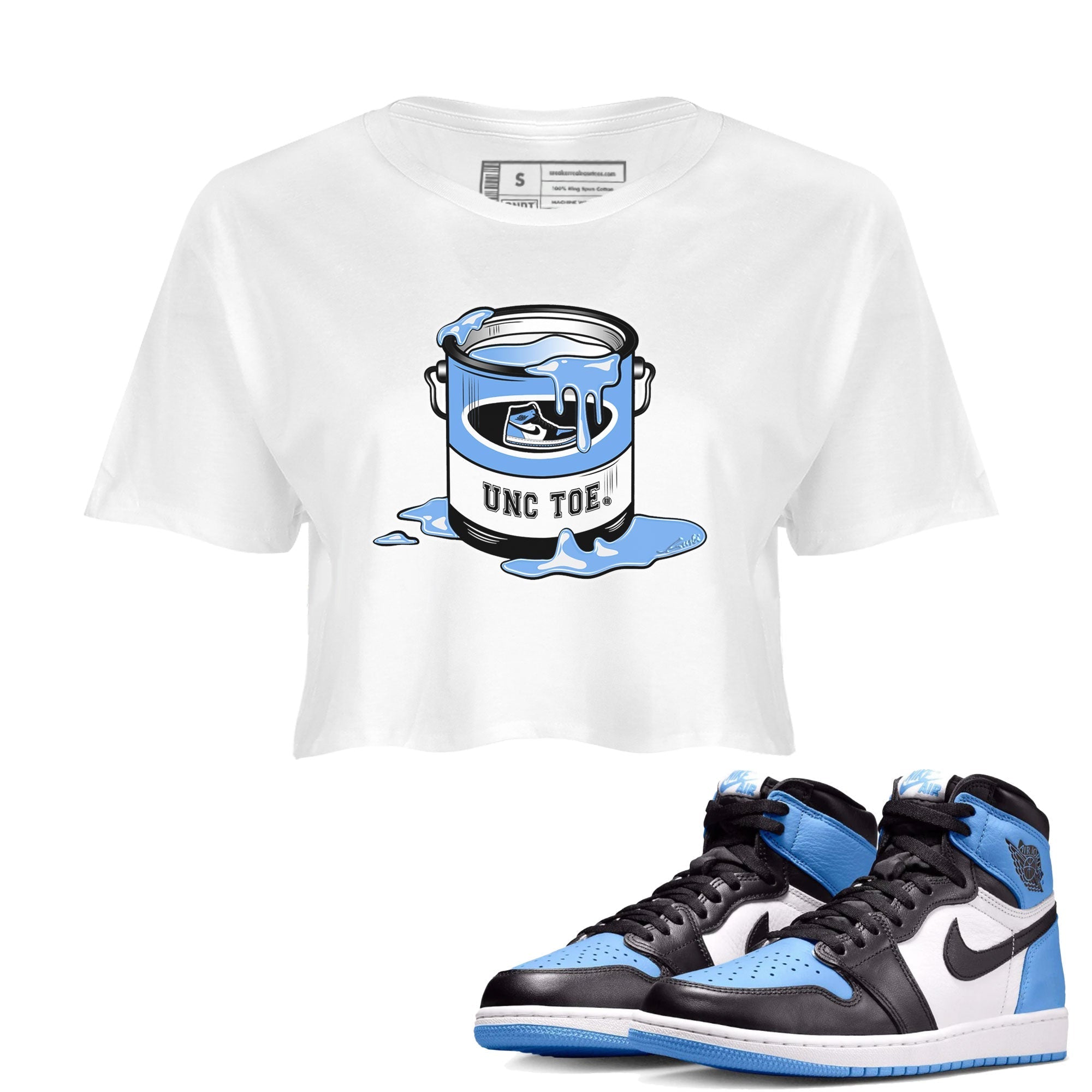 Bucket snkmatch Women's Top - Air Jordan 1 UNC Toe