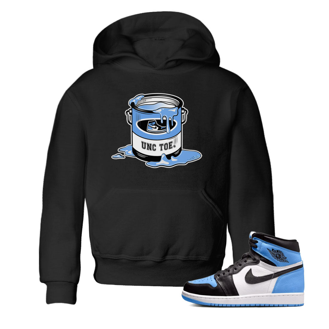 Bucket snkmatch Tee Kids - Air Jordan 1 UNC Toe