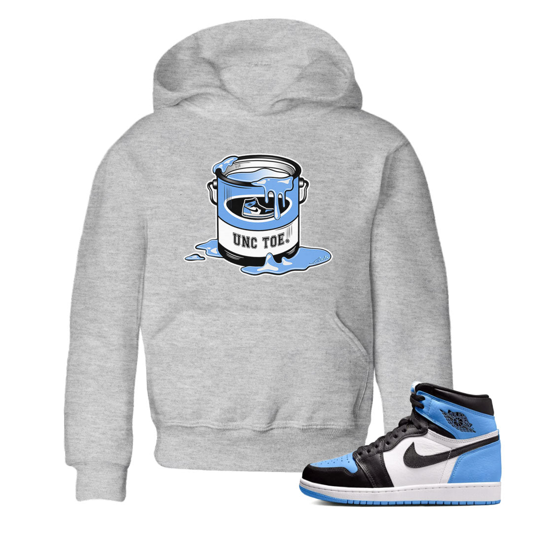 Bucket snkmatch Tee Kids - Air Jordan 1 UNC Toe